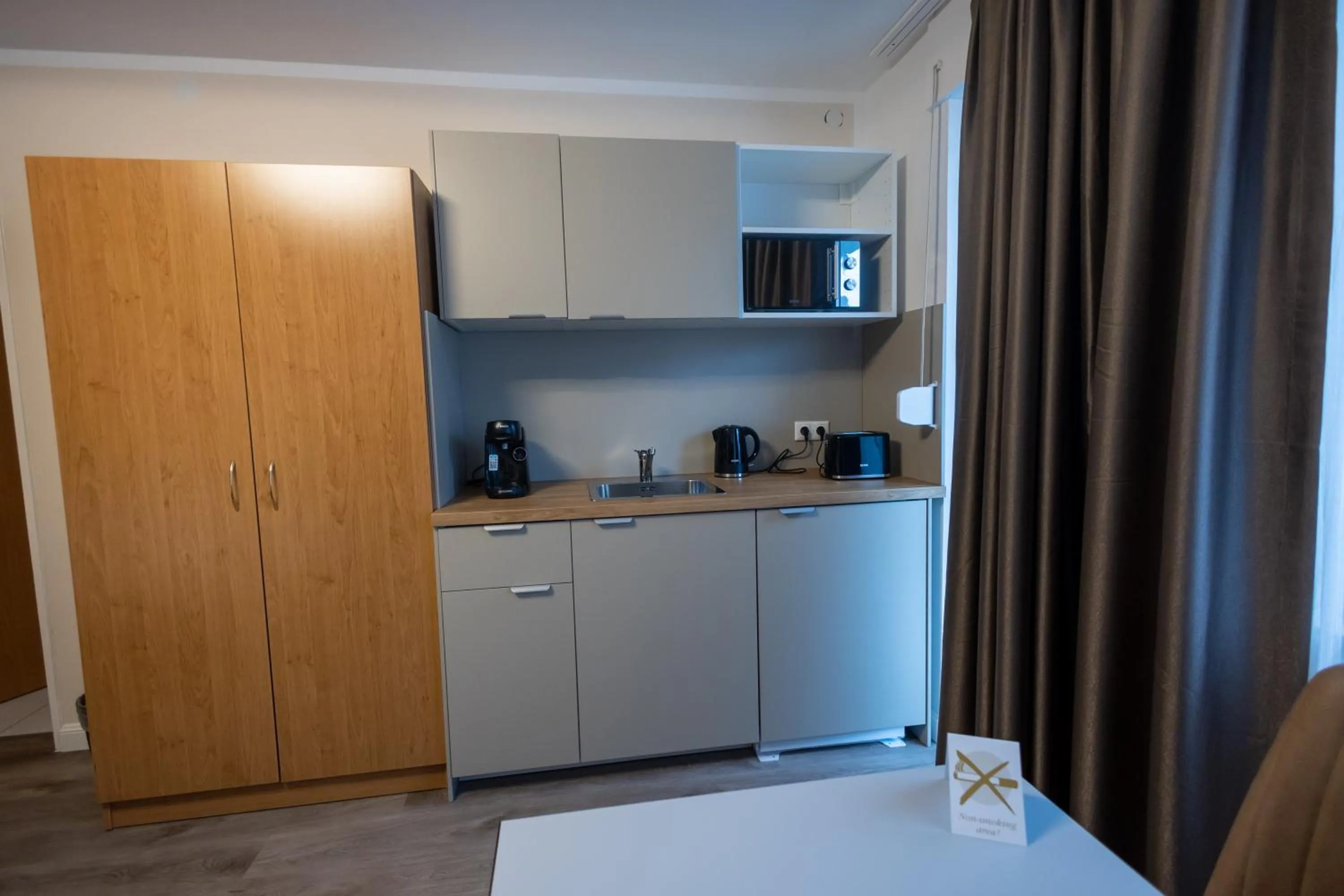 Kitchen or kitchenette in Hotel Schlangenbader Hof