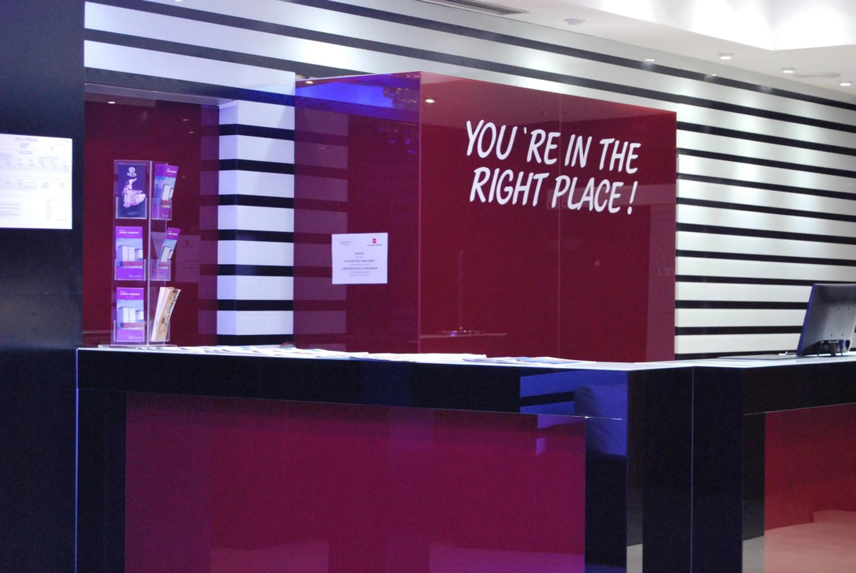 Lobby or reception in Hostal Torrejón