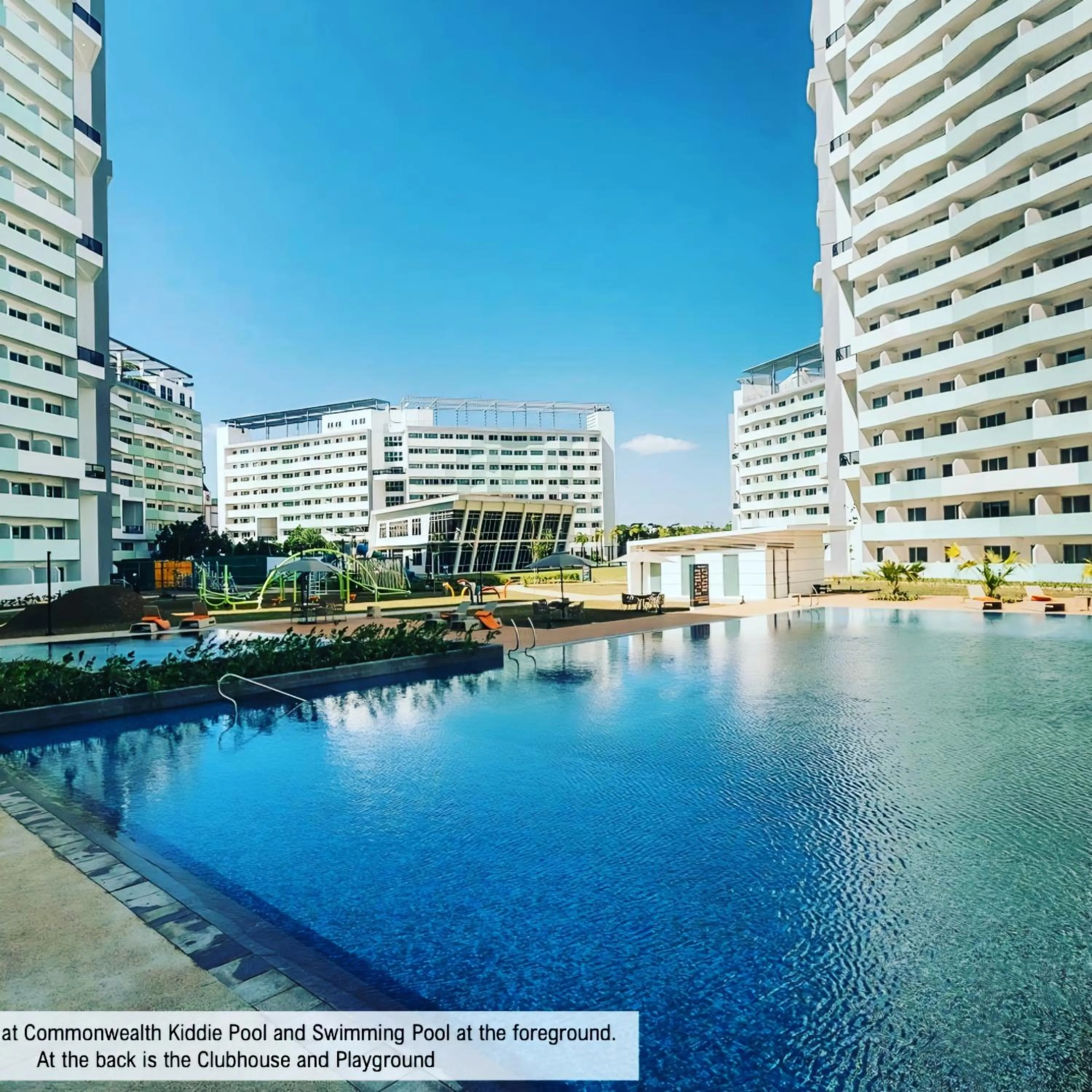 Property building in Acellyne's Suites at The Residences at Commonwealth by Century