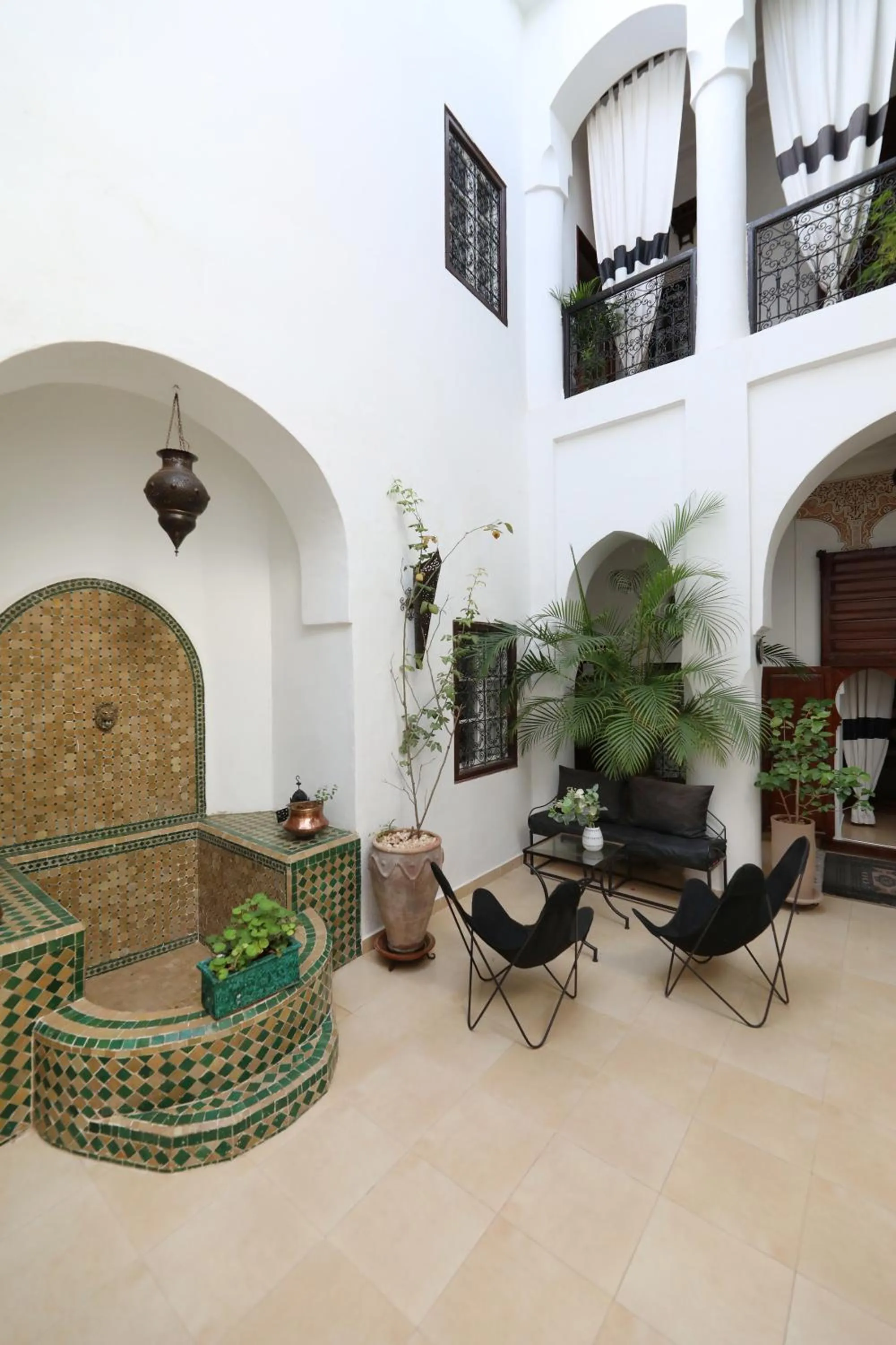 Patio in Riad Noor Charana
