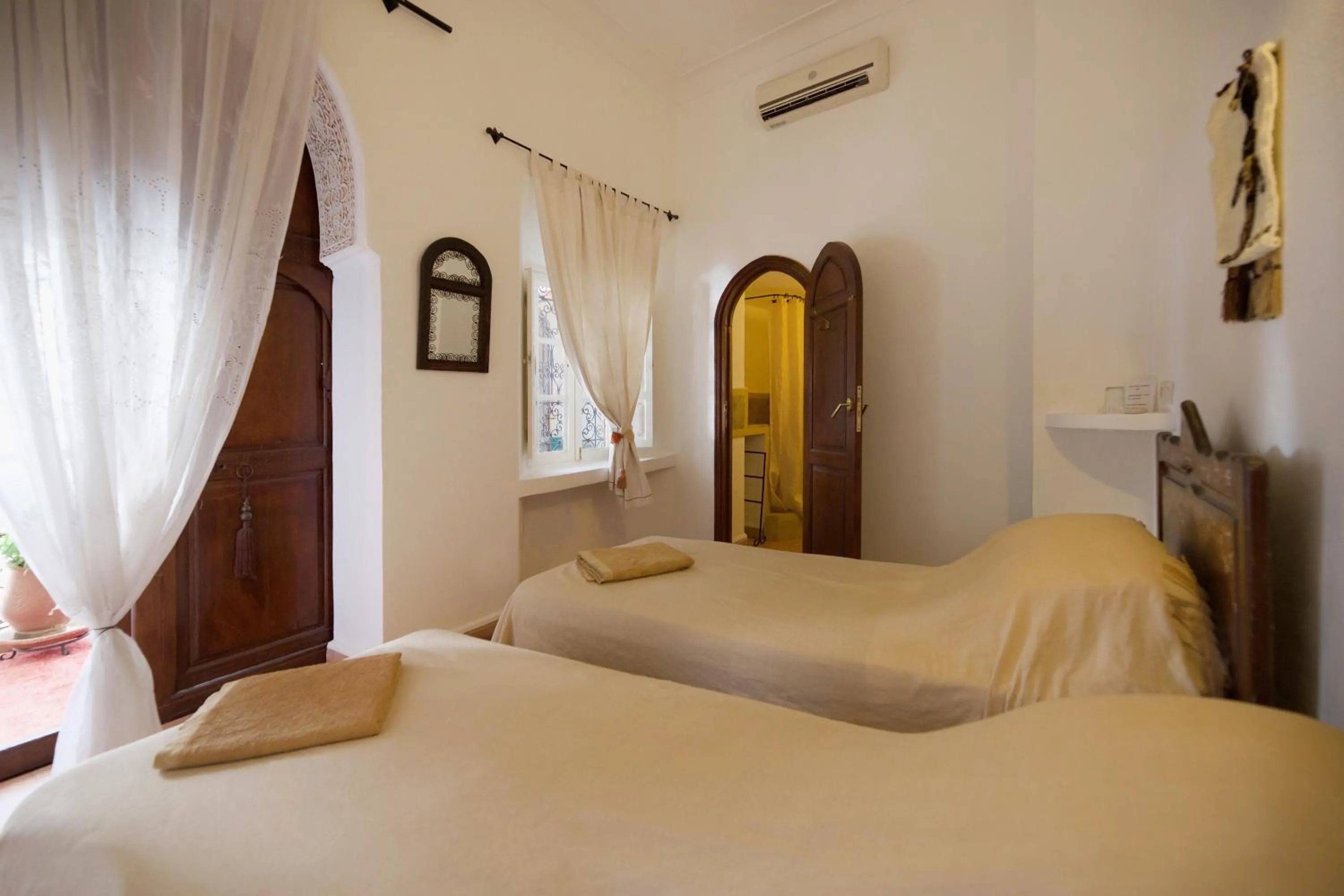 Bed in Riad Noor Charana