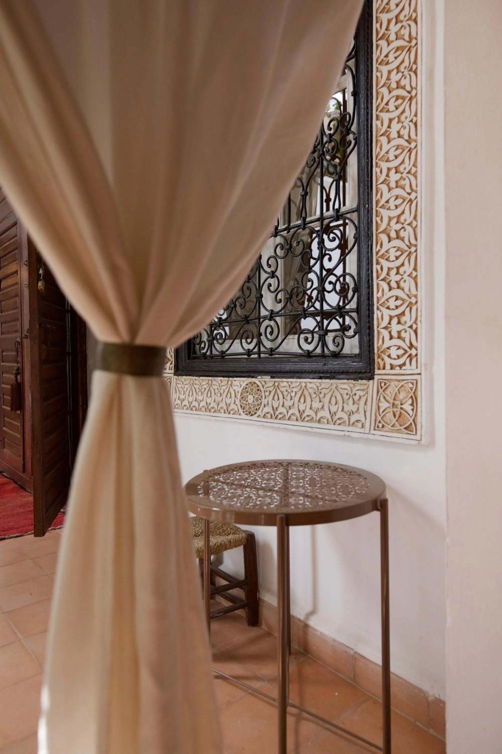 Decorative detail in Riad Noor Charana
