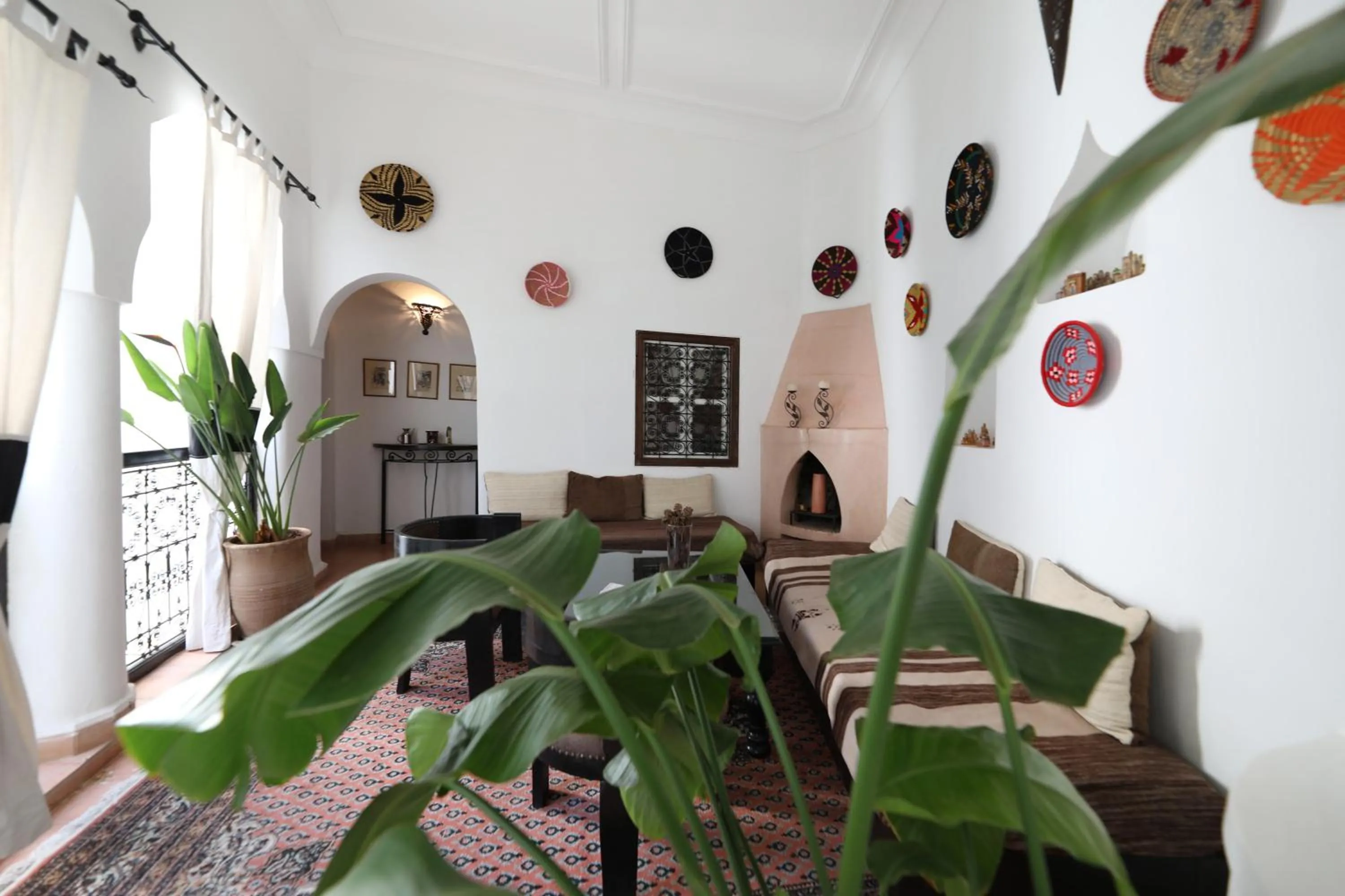 Living room in Riad Noor Charana