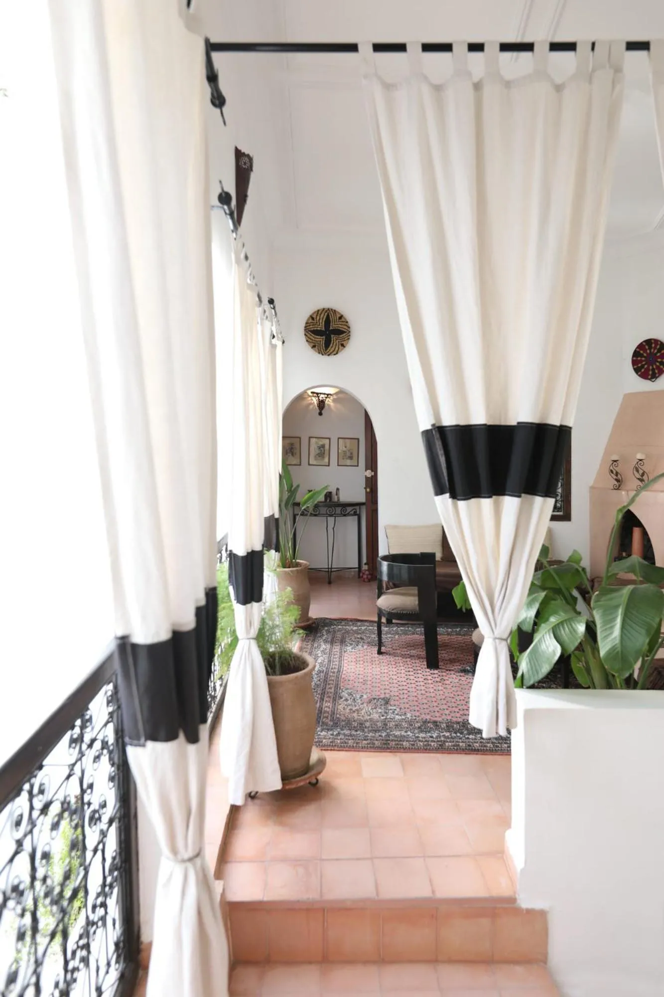 Living room in Riad Noor Charana