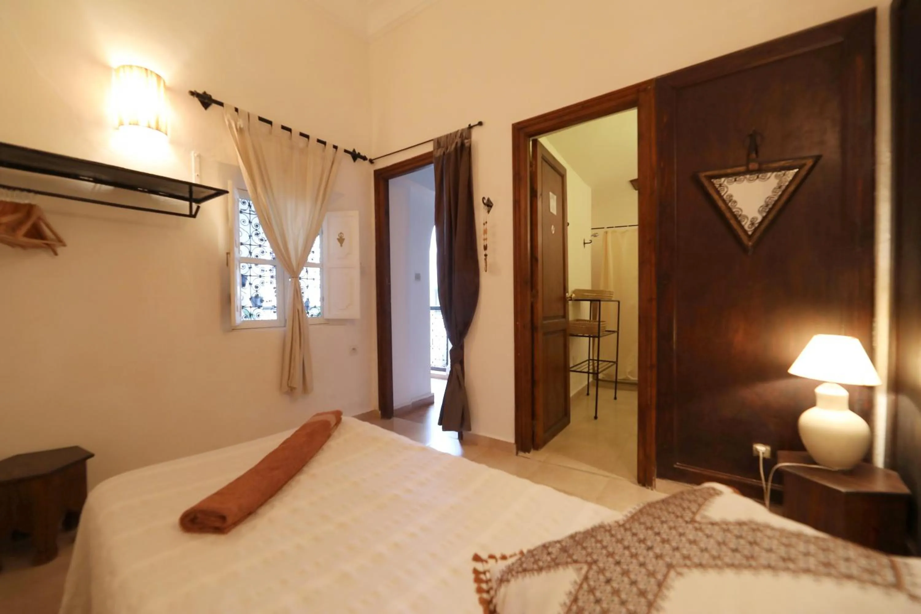 Bed in Riad Noor Charana