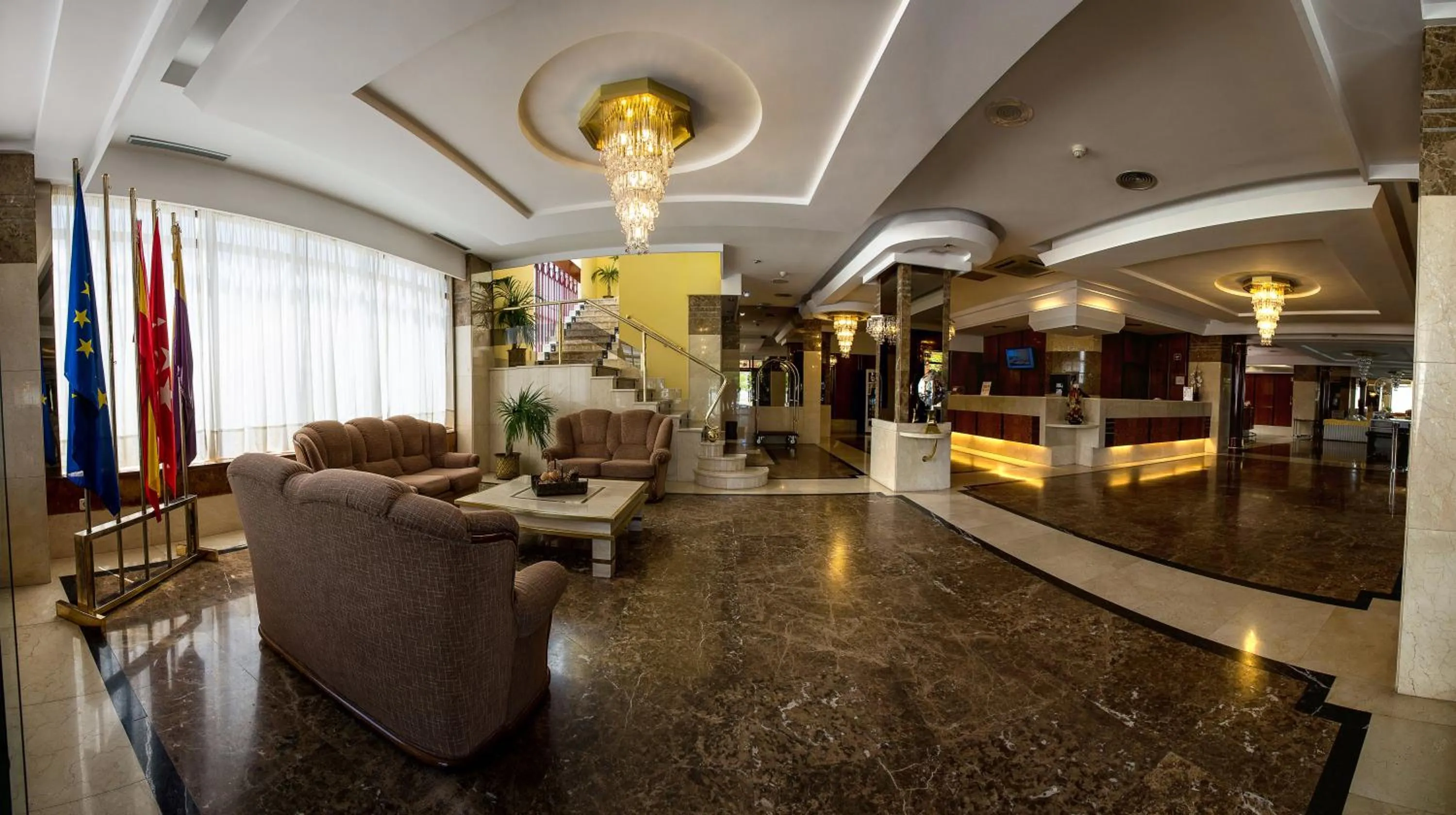Lobby or reception in Hotel Aida