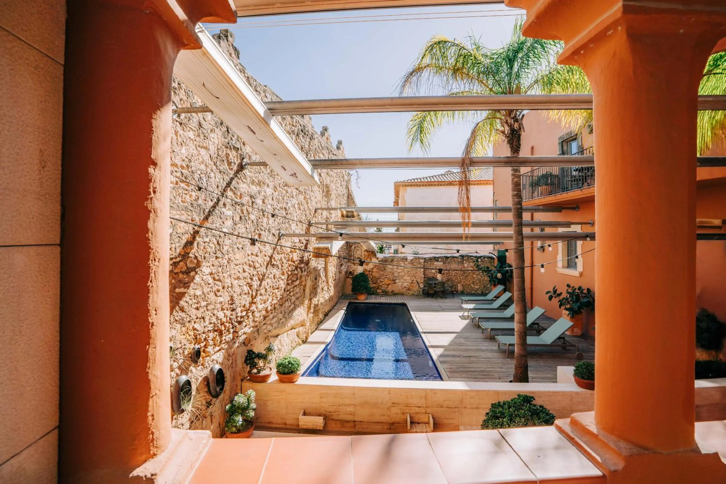 Swimming pool in Gran Claustre Boutique Hotel