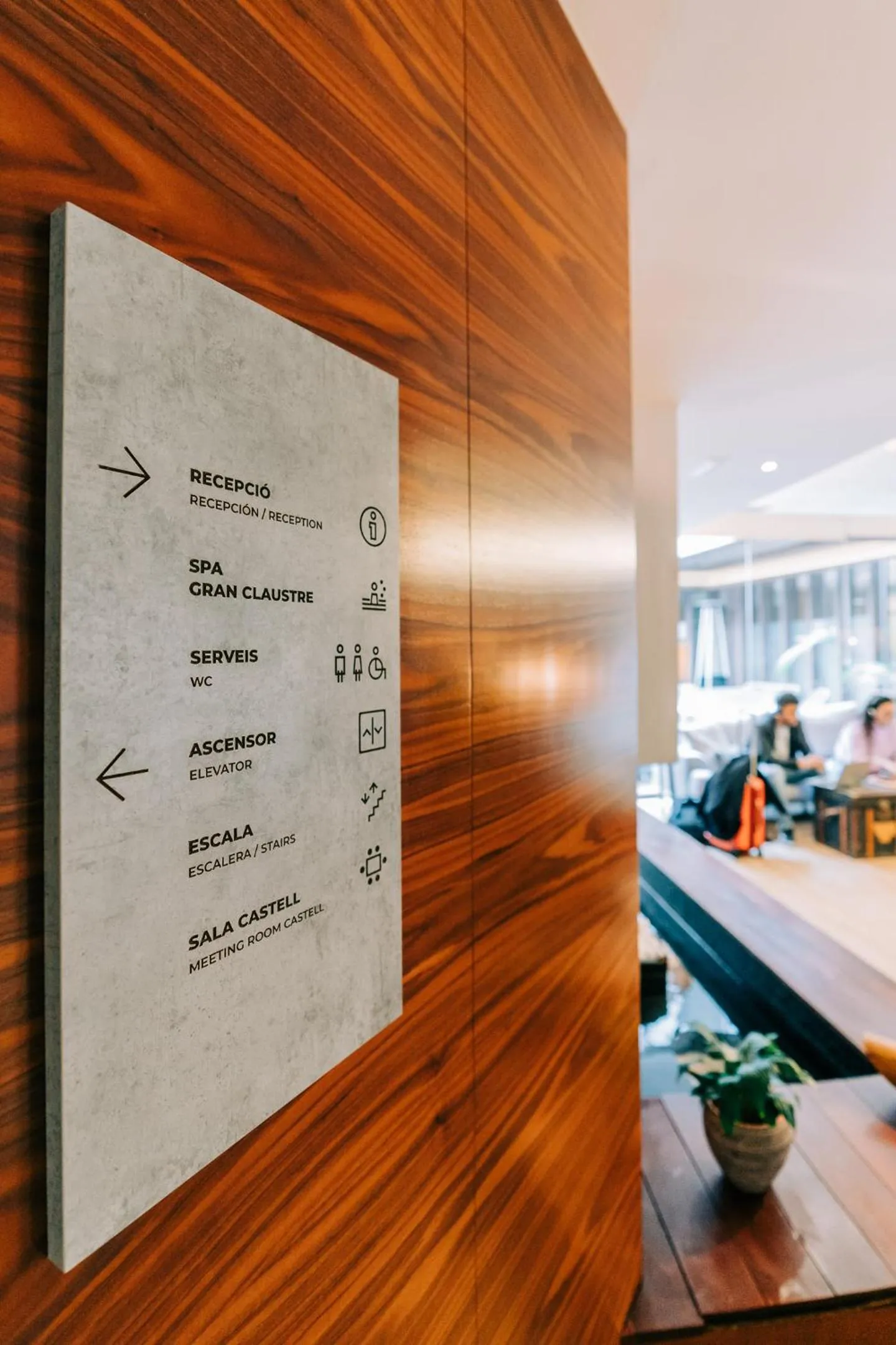 Lobby or reception in Gran Claustre Boutique Hotel