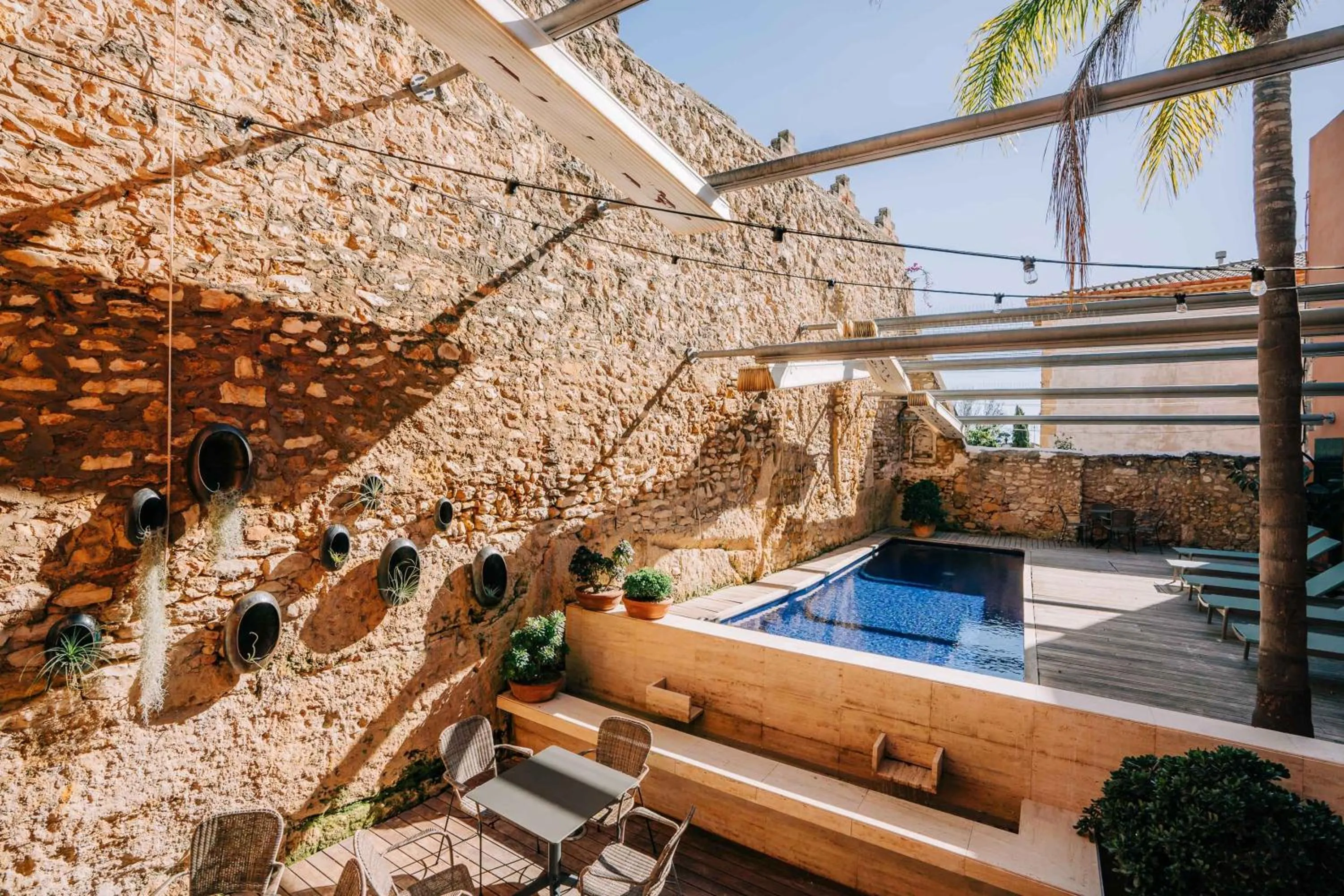 Swimming pool in Gran Claustre Boutique Hotel