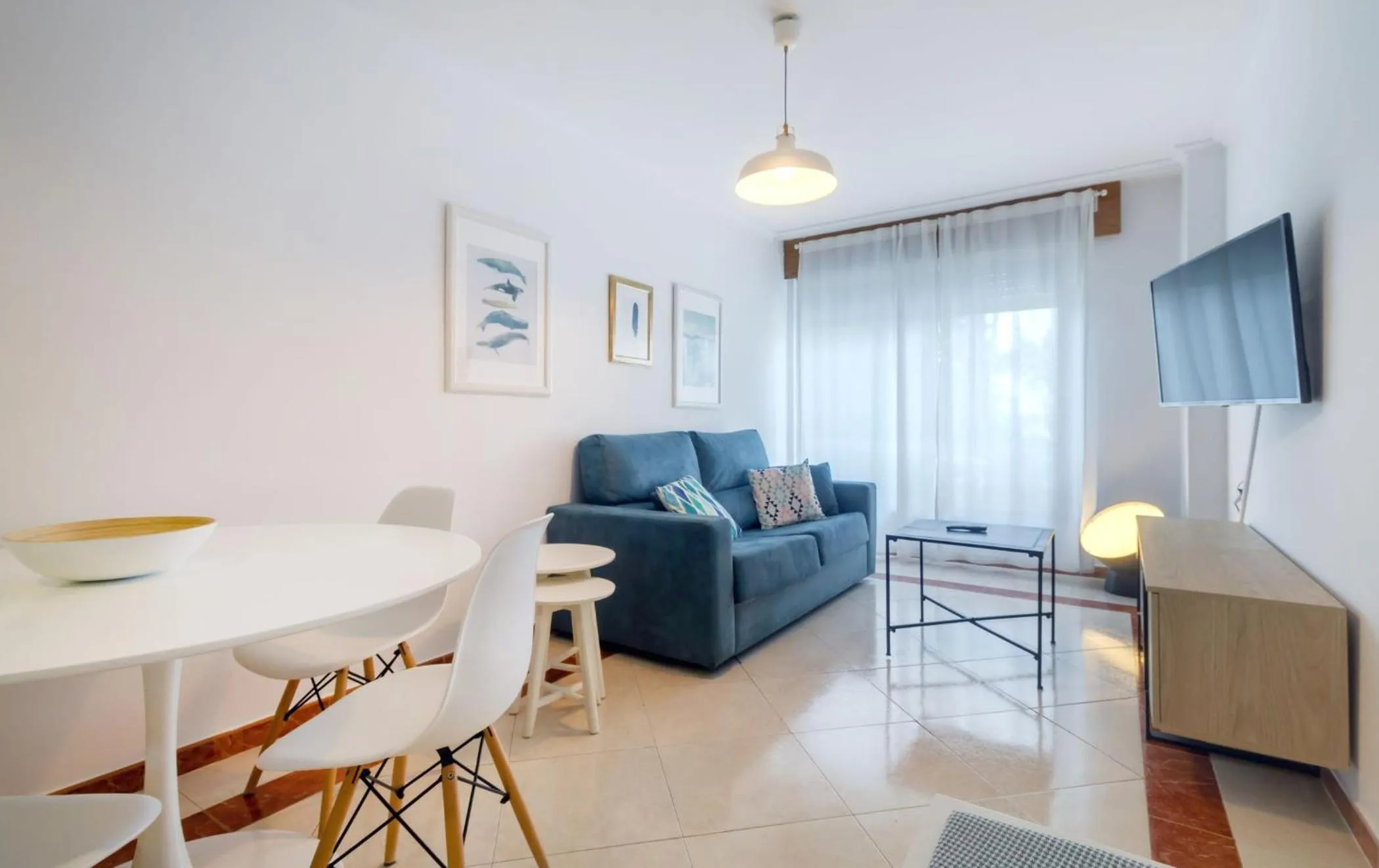 Living room in Duerming Park Viveiro