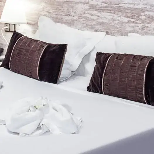 Bed in Hotel Ancora Bed in Hotel Ancora