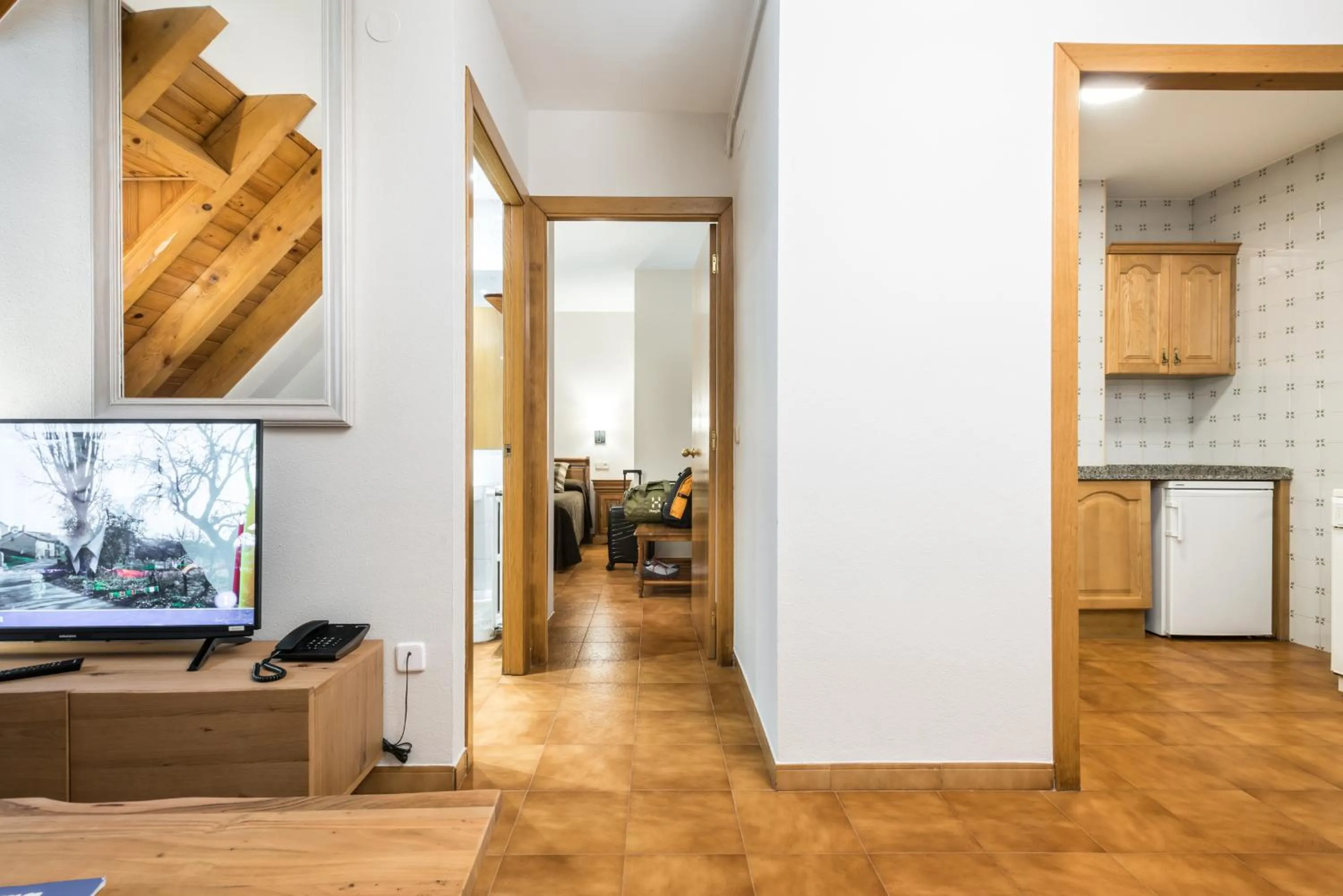 TV and multimedia in Riu Nere Mountain Apartments