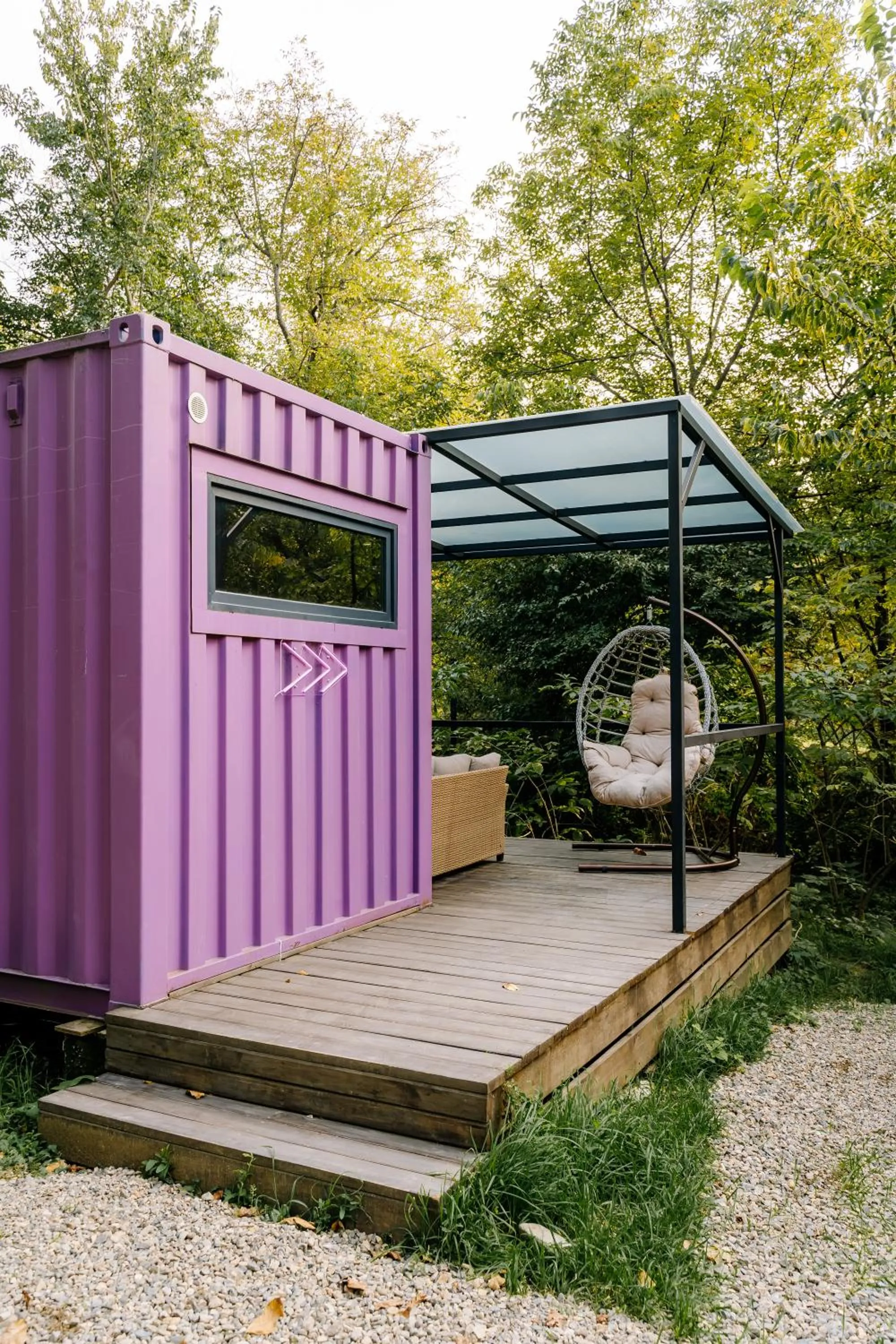 Garden view in Gipsy Village Park Hotel