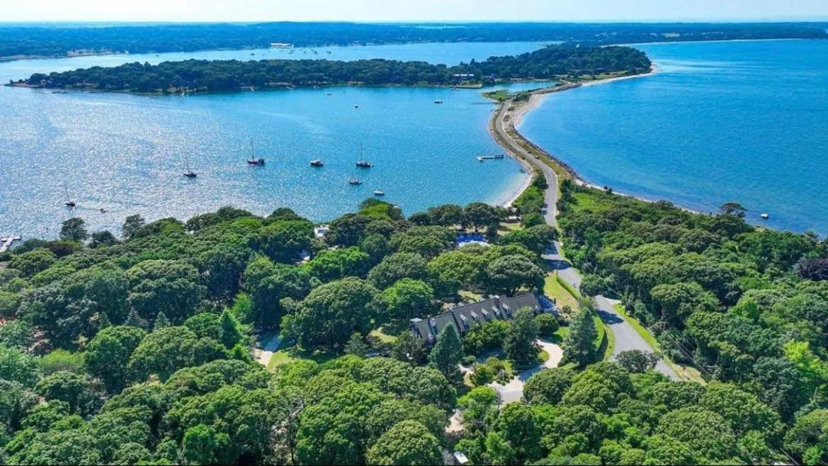 Bird's eye view in Rams Head Inn