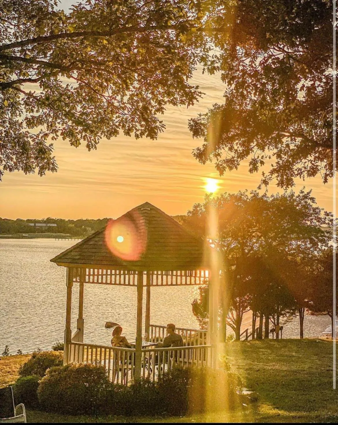 Lake view in Rams Head Inn