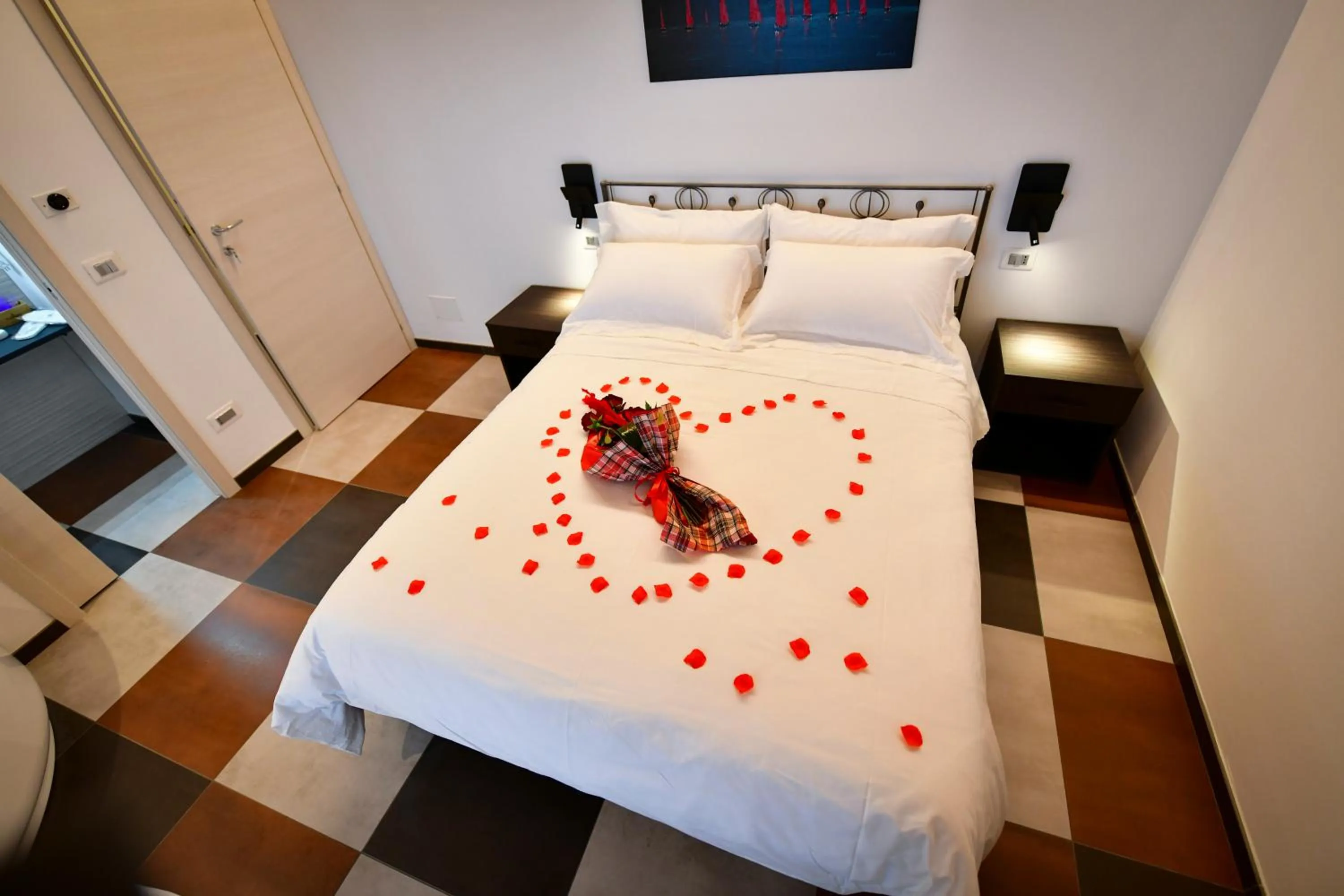 Bed in IL CAMBUSIERE nature relais