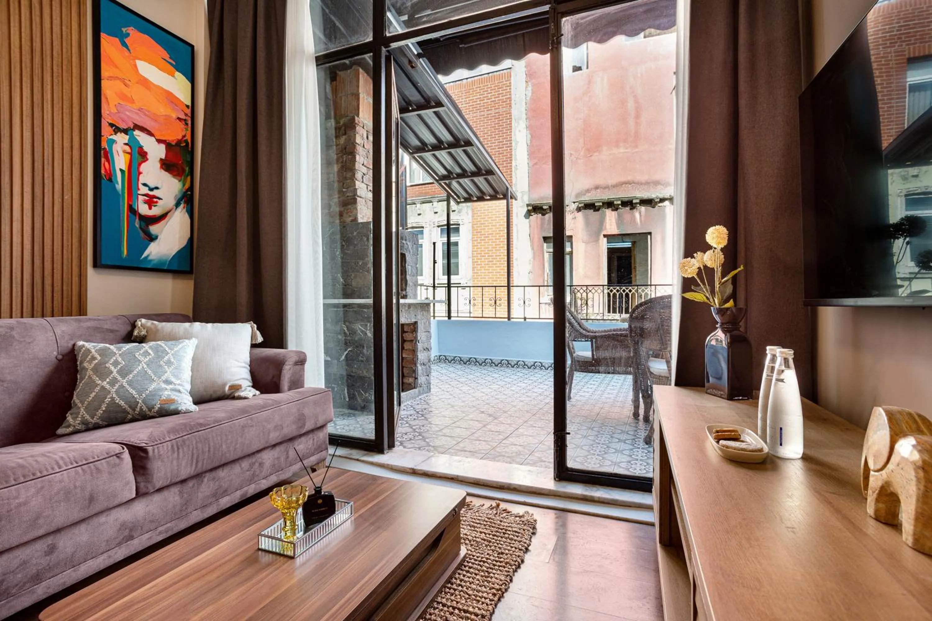 Balcony/Terrace in Port Galata Suites