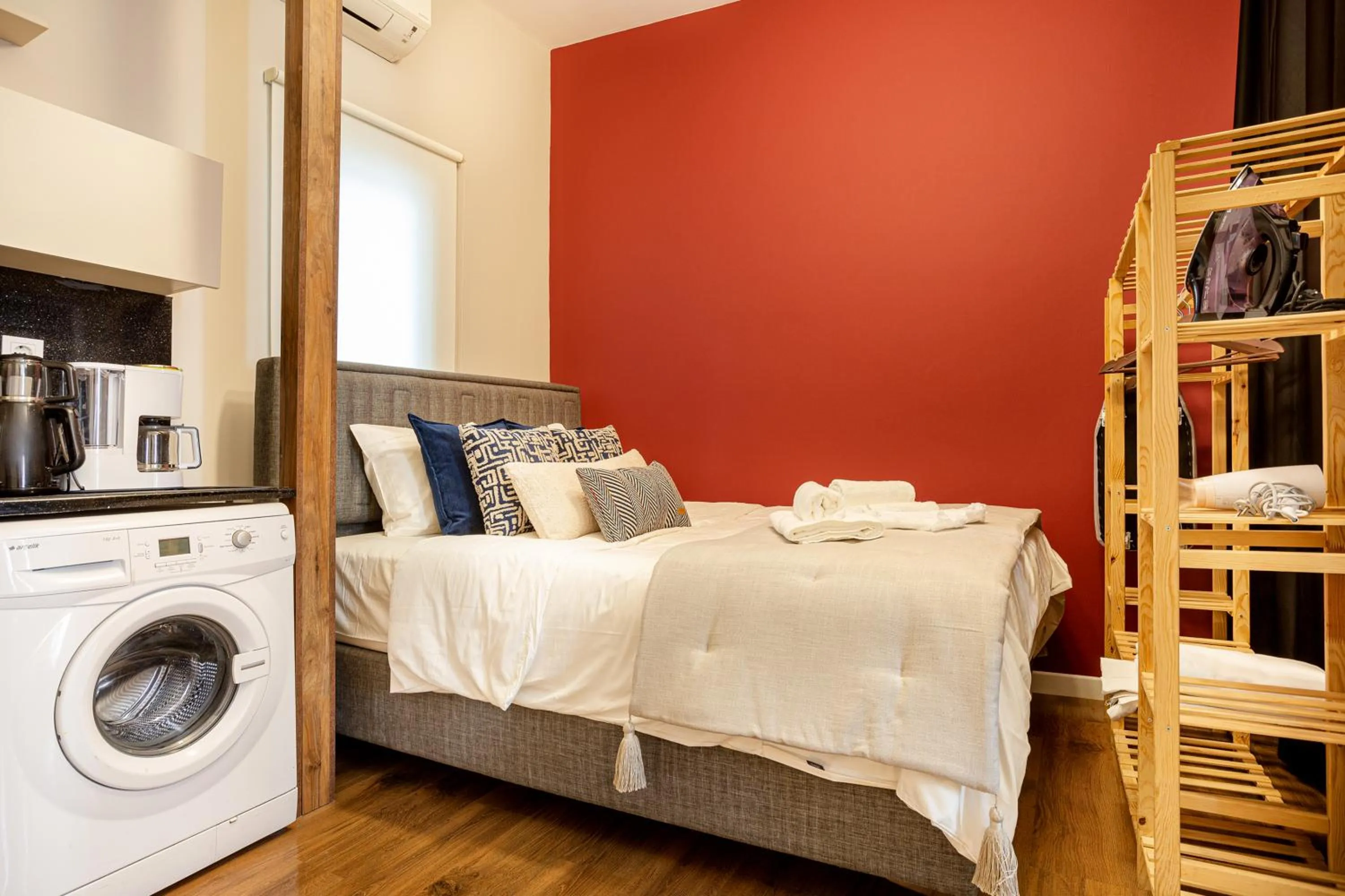 Bed in Port Galata Suites