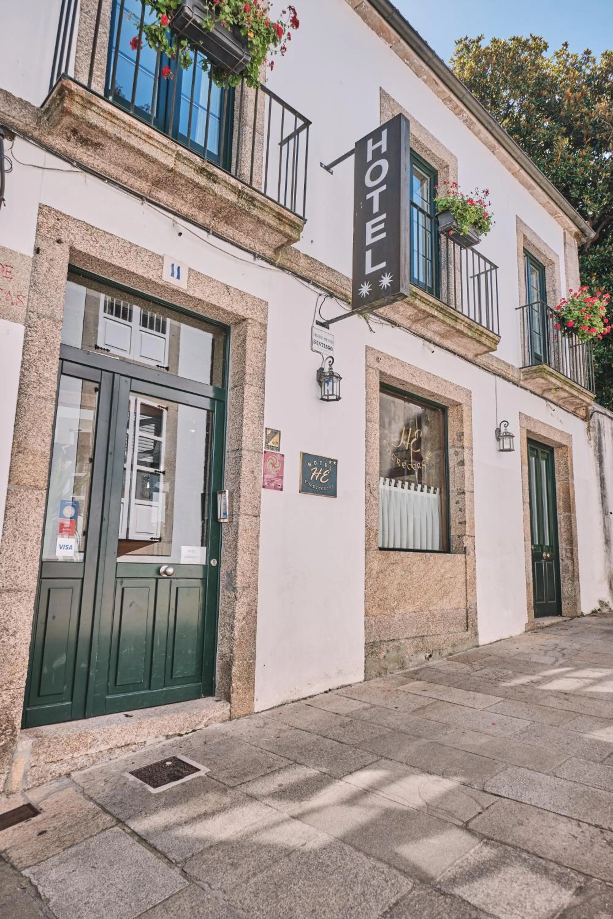 Property building in Hotel Entrecercas