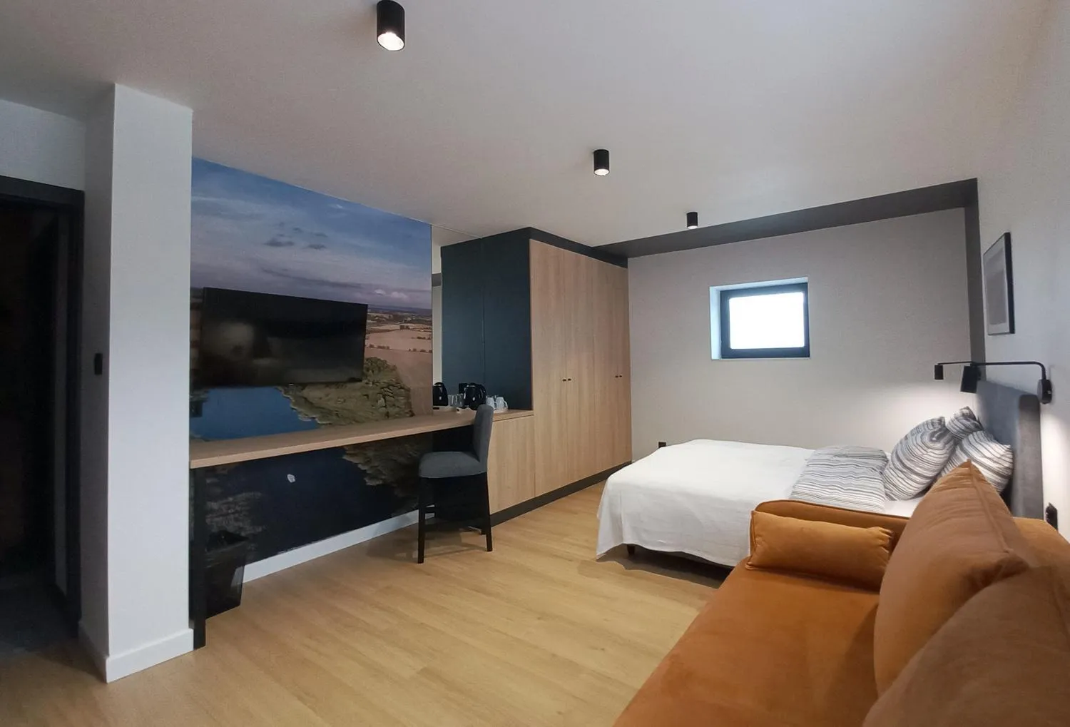 TV and multimedia, Bed in Apartamenty Między Mostami