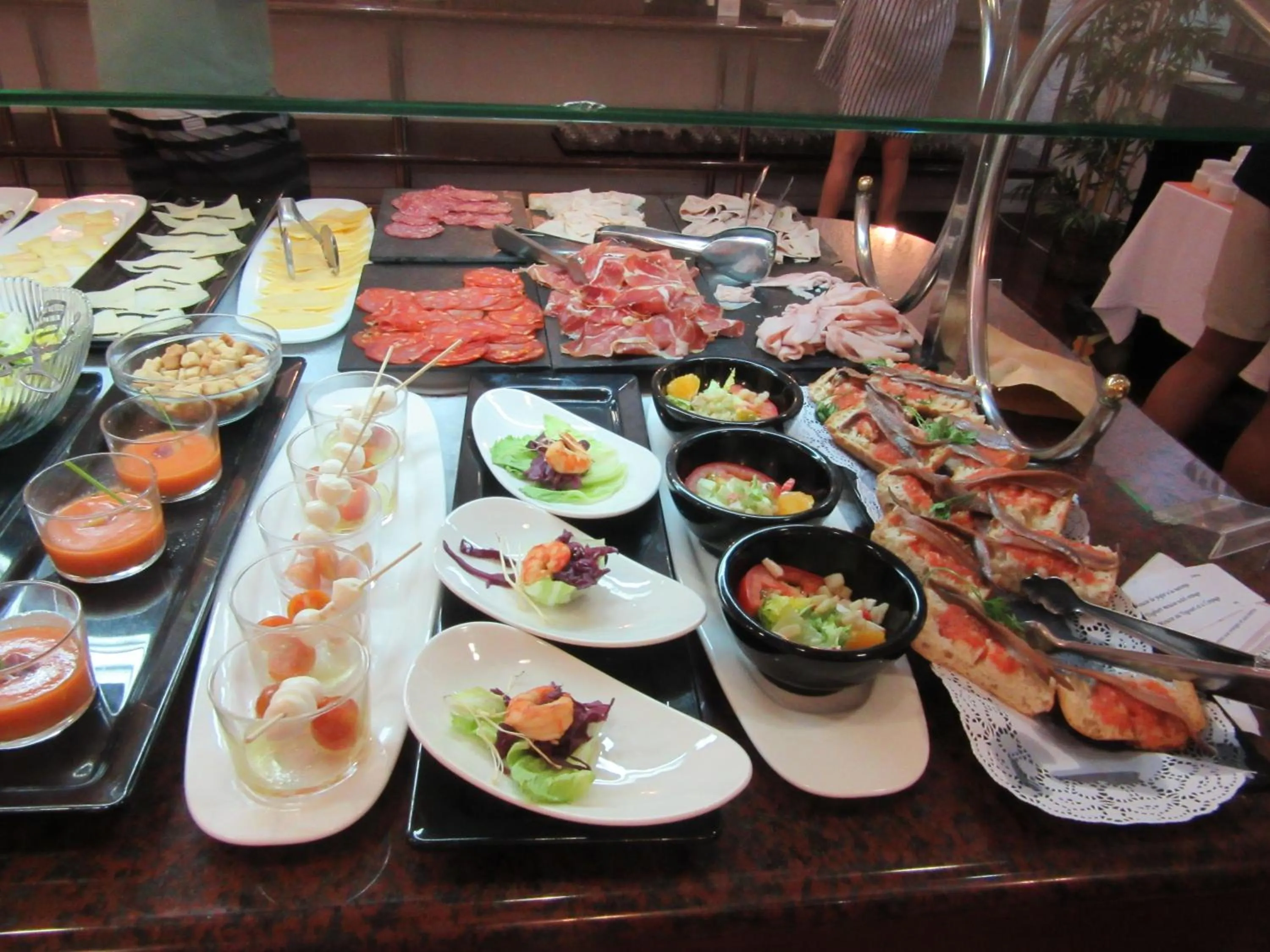 American breakfast in Galeón