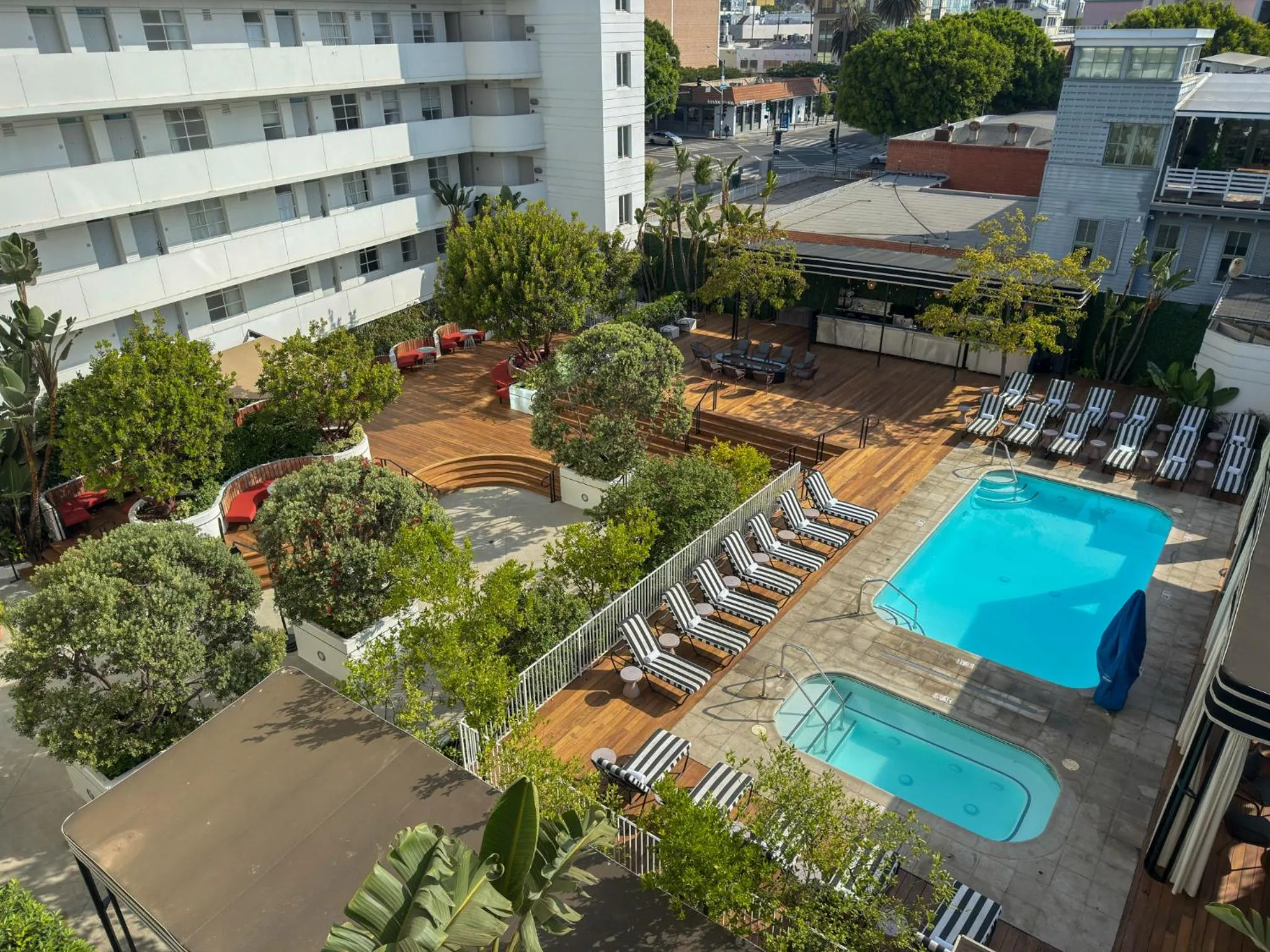 Swimming pool in The Eden