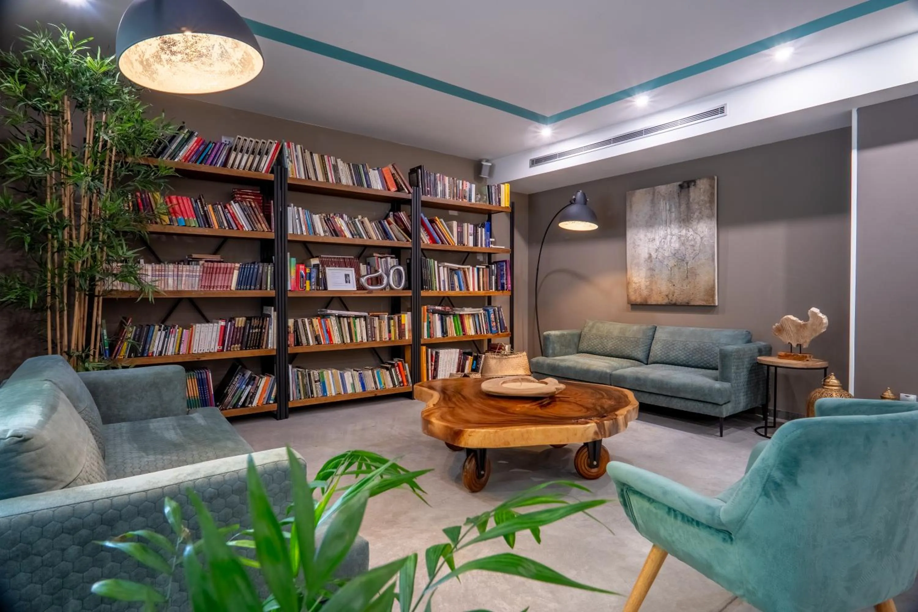 Library in Hotel Cuevas - Adults Only