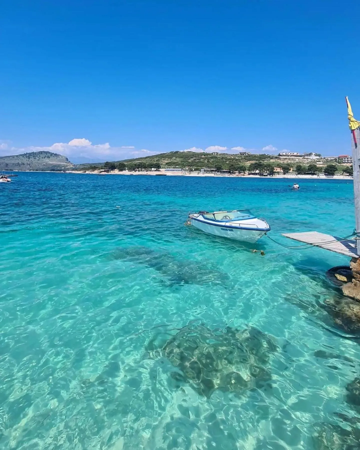 Beach in Hotel de Ksamil