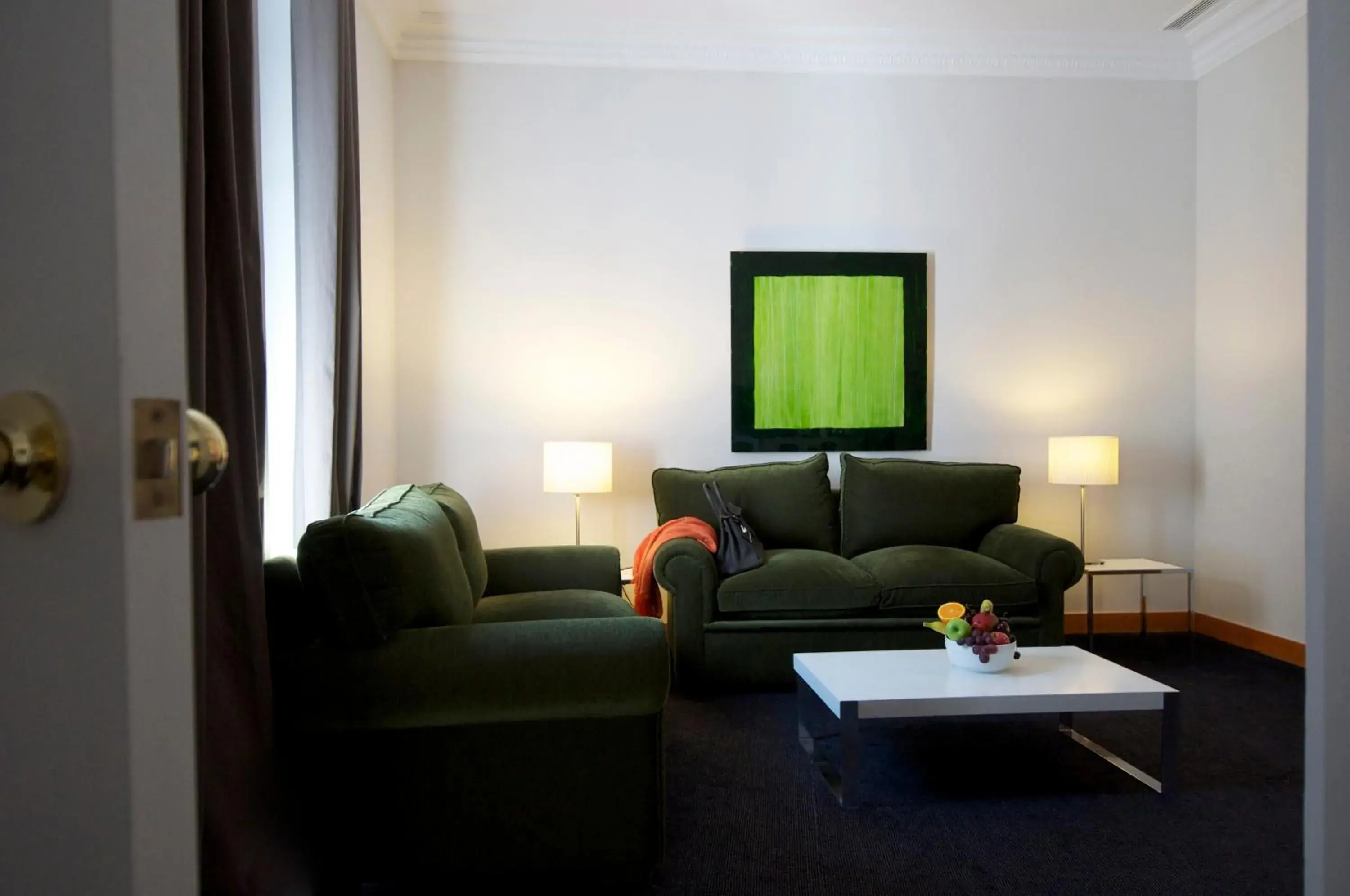 Living room in Suite Prado Living room in Suite Prado