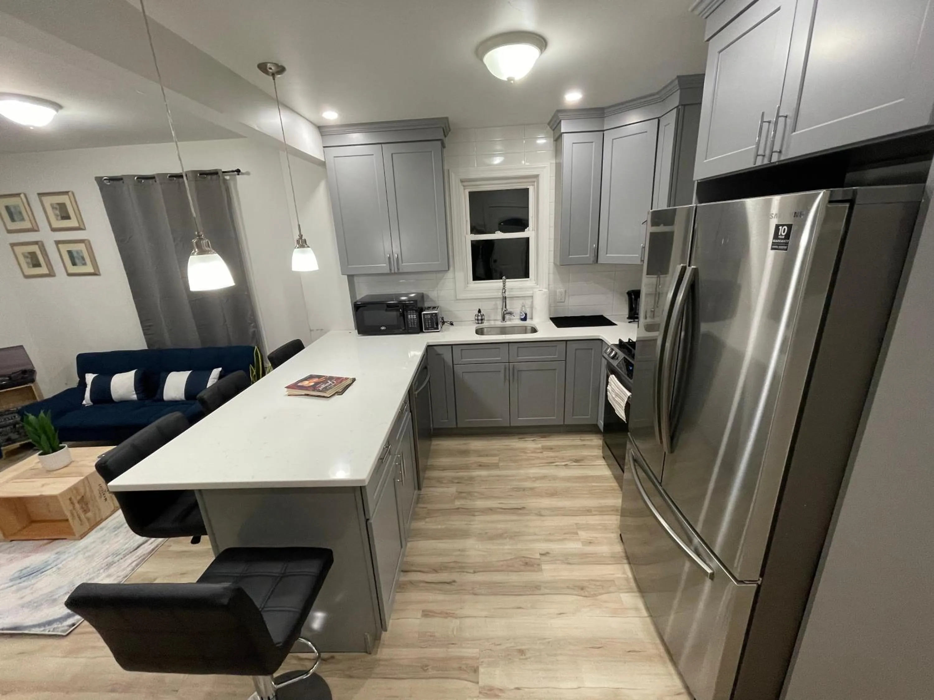 Kitchen or kitchenette in Modern Luxury Apartment near NYC