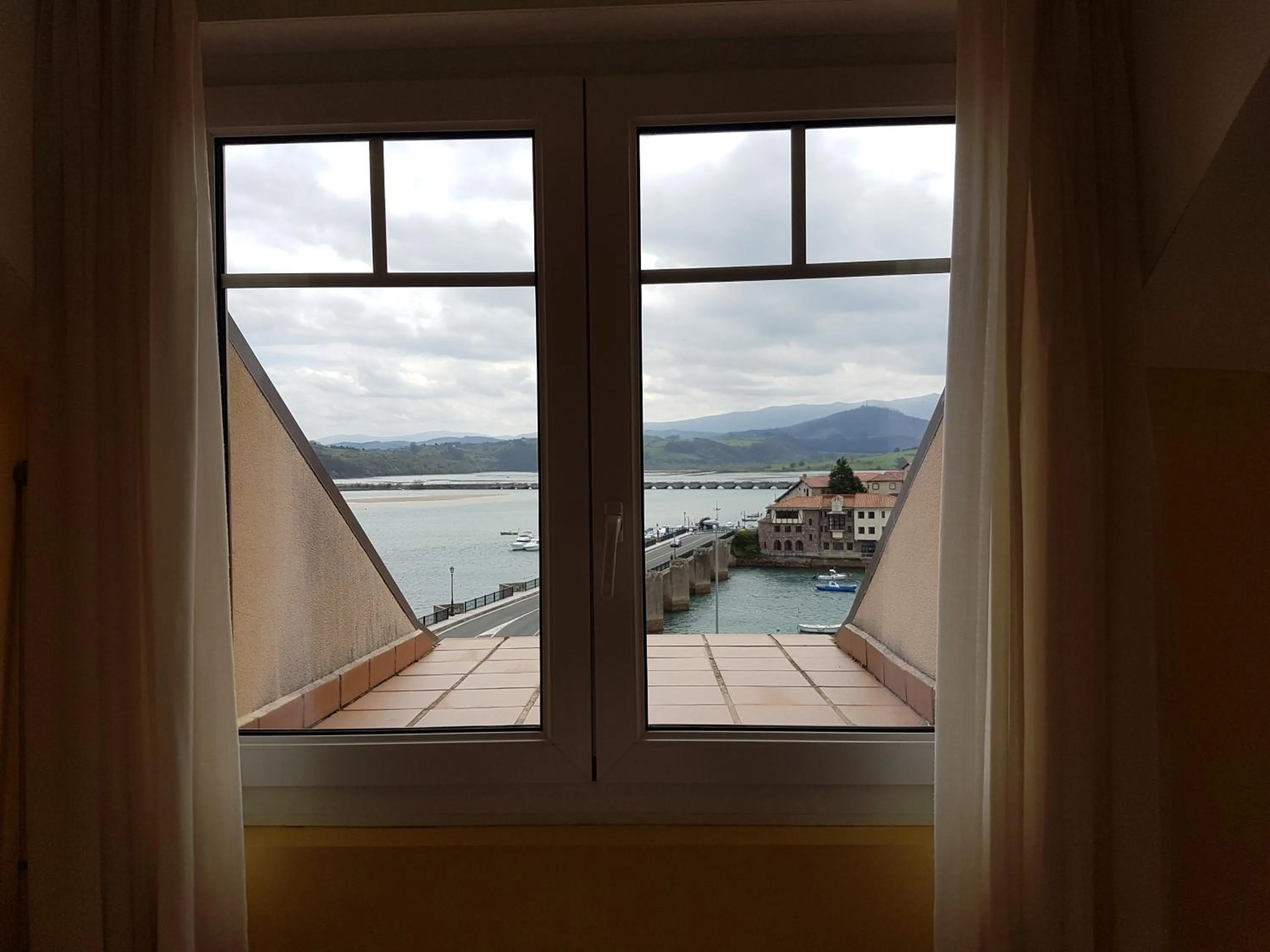 Sea view in Hotel Faro de San Vicente