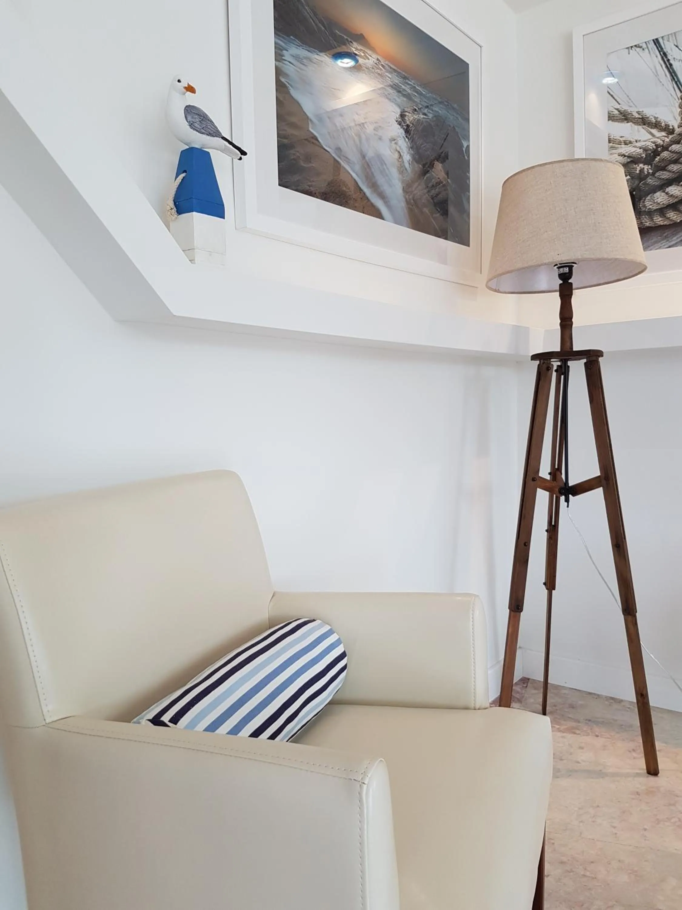 Lobby or reception in Hotel Faro de San Vicente