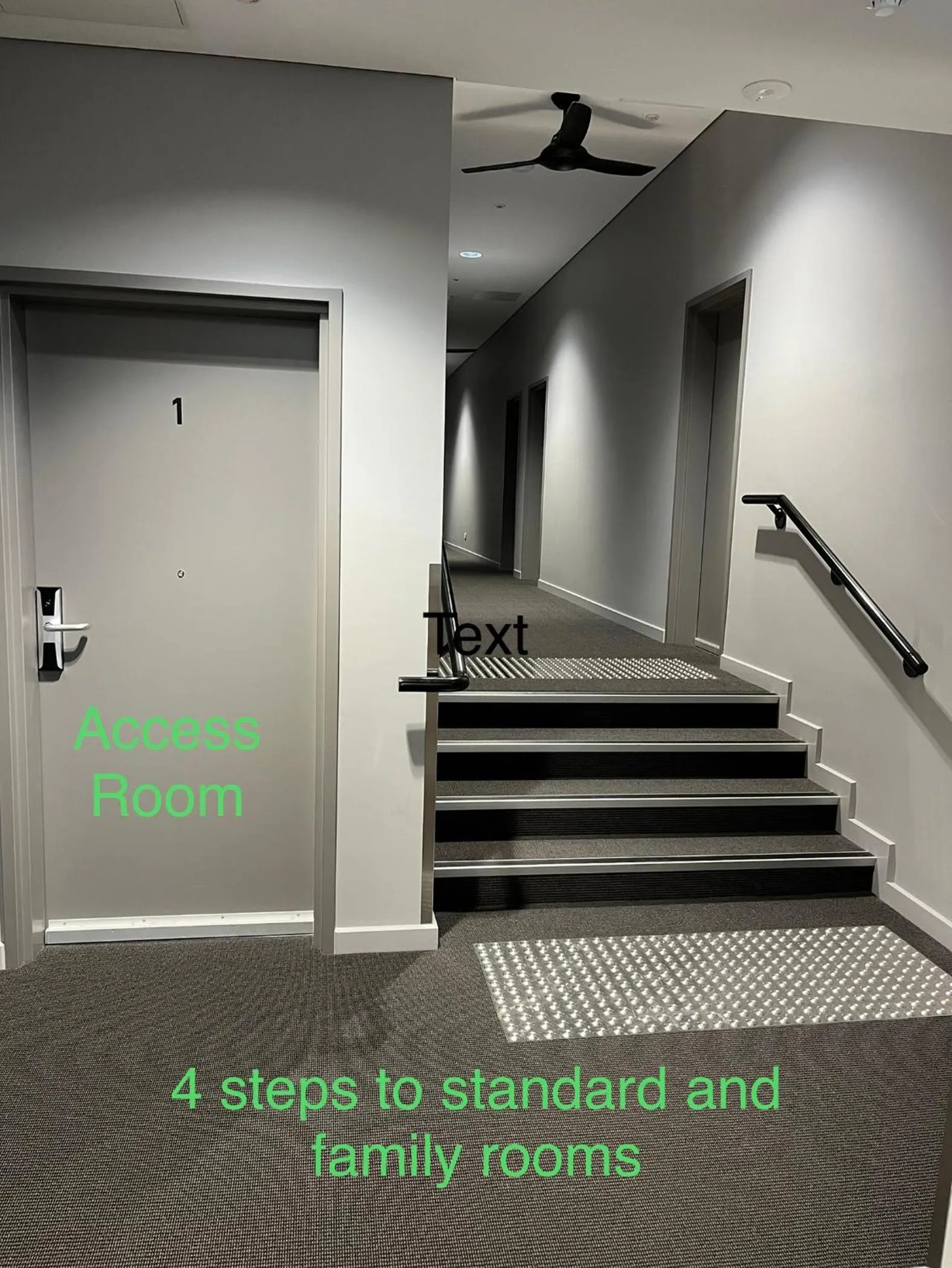 Text overlay in Gawler Arms Hotel