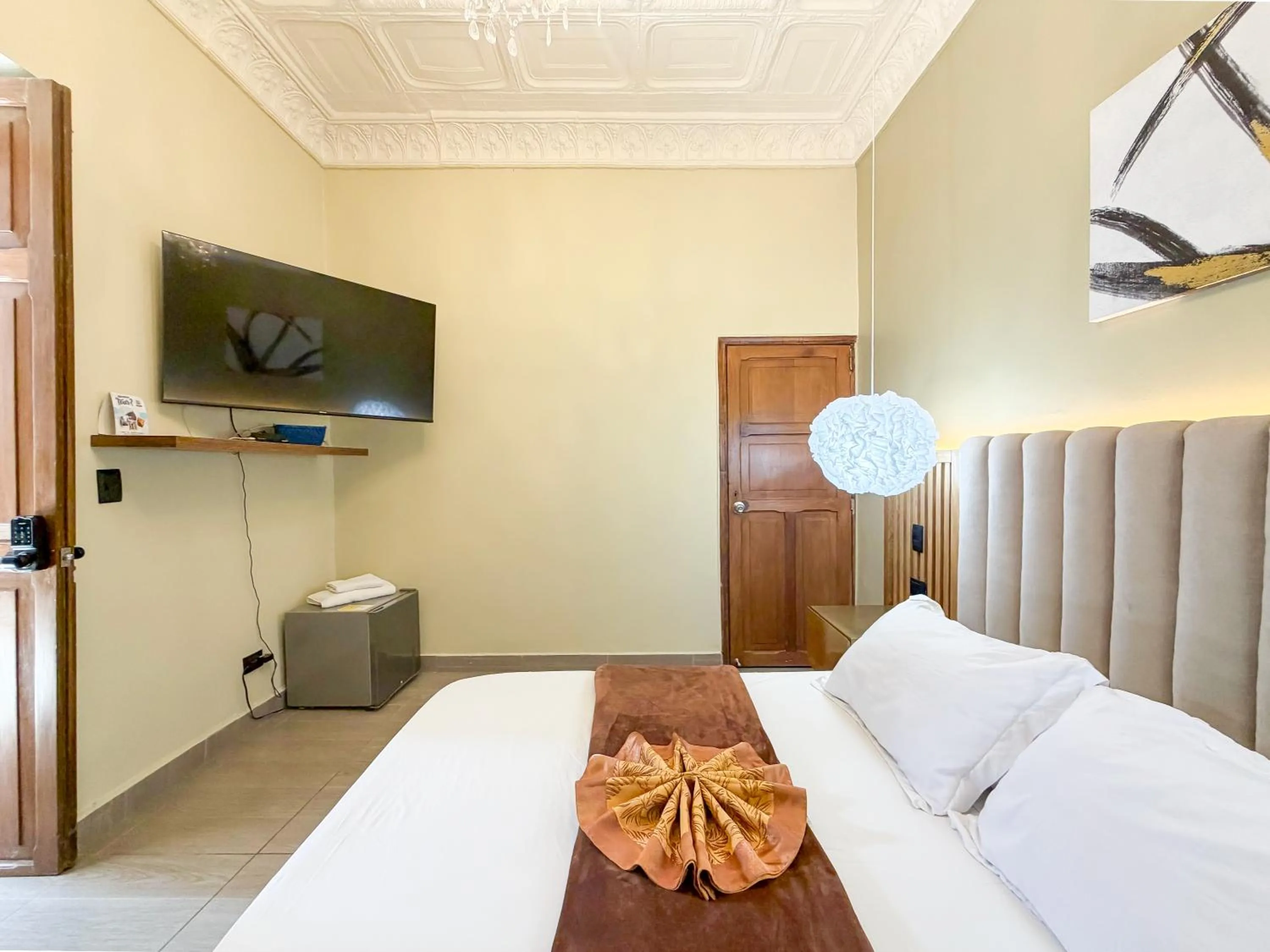 Bed in Hotel Recuerdos de mi Tierra El Poblado Provenza