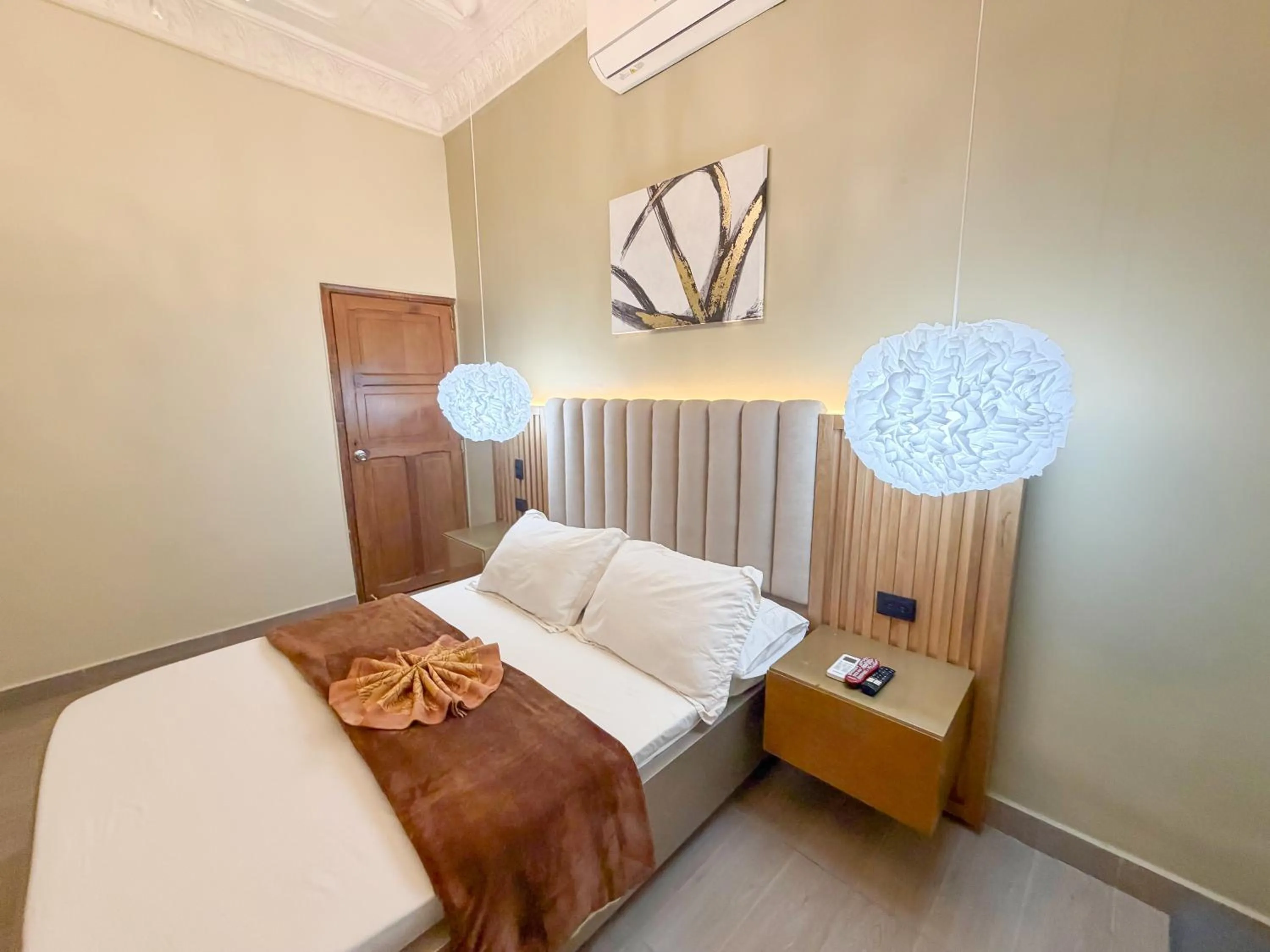 Bed in Hotel Recuerdos de mi Tierra El Poblado Provenza