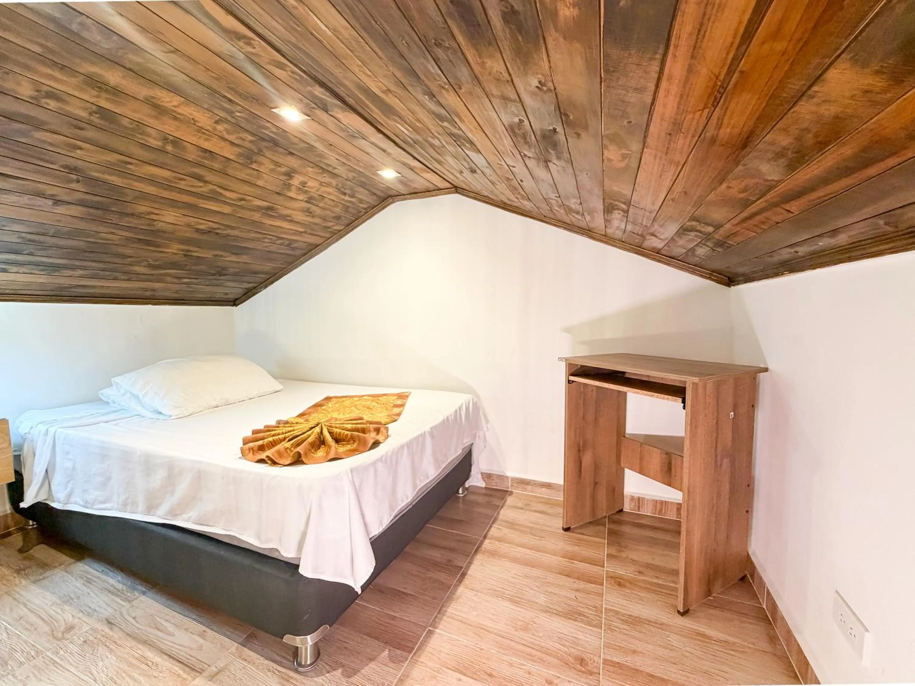 Bed in Hotel Recuerdos de mi Tierra El Poblado Provenza