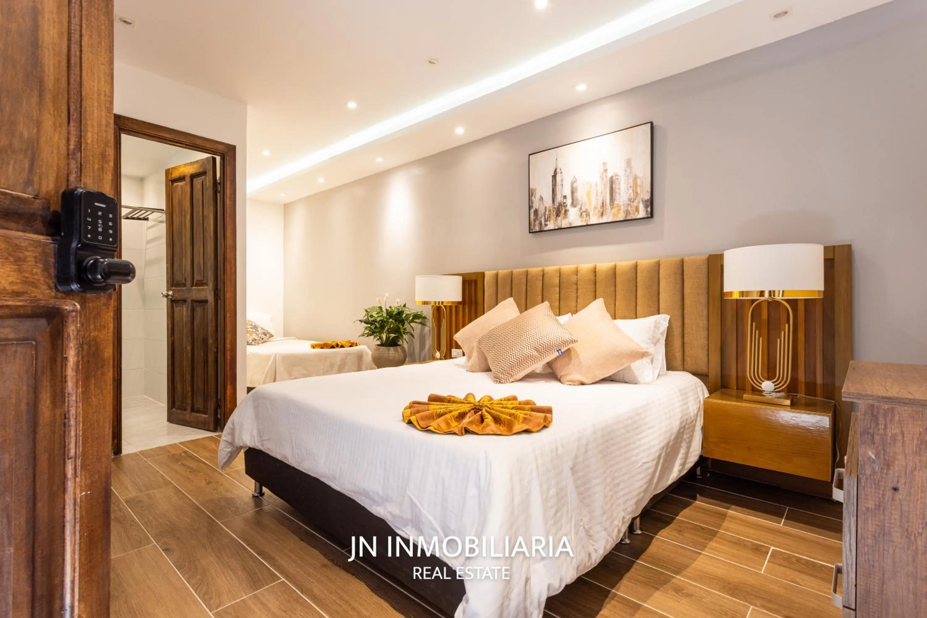 Bed in Hotel Recuerdos de mi Tierra El Poblado Provenza