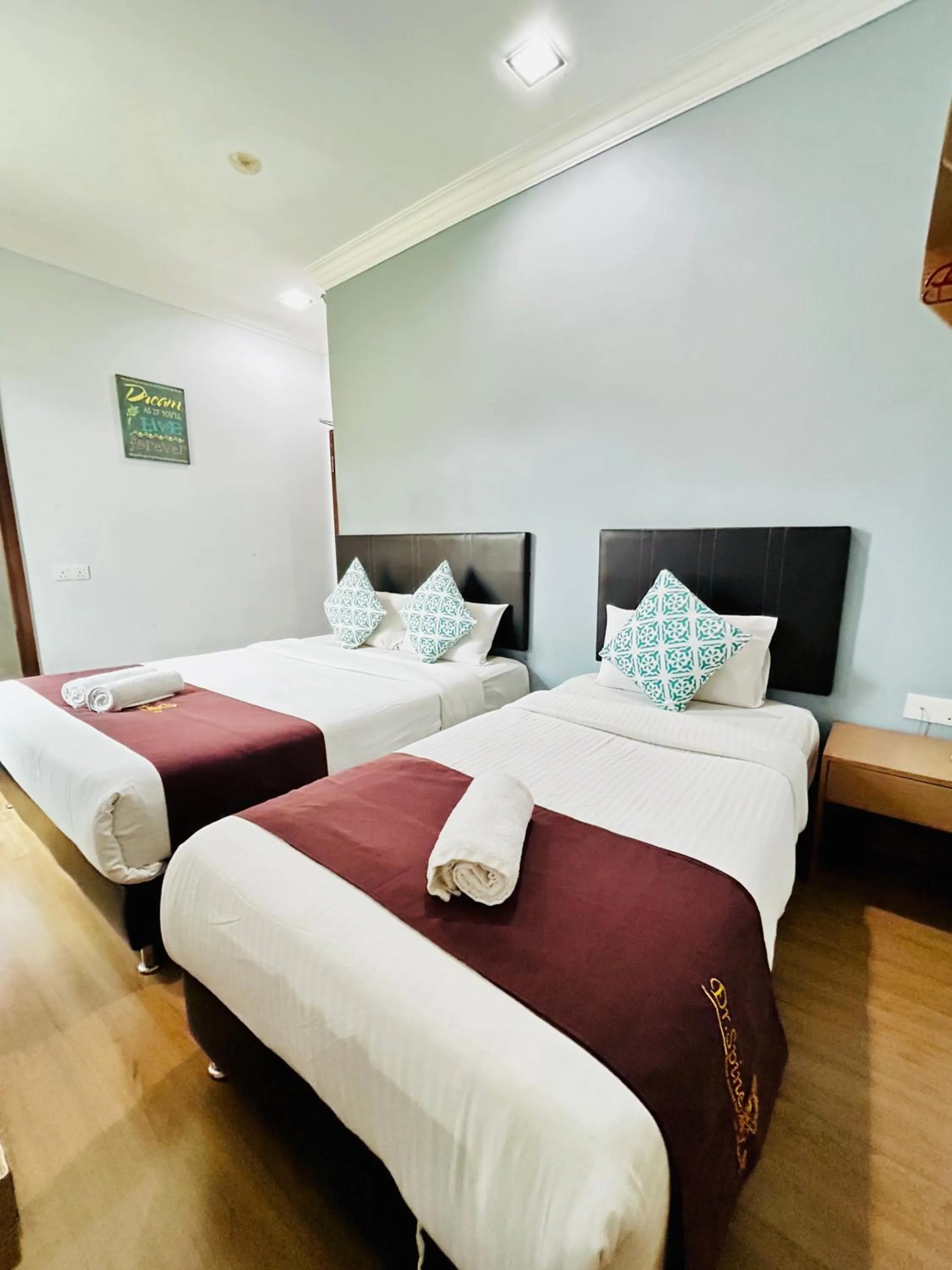 Bed in CHARISMA HOTEL