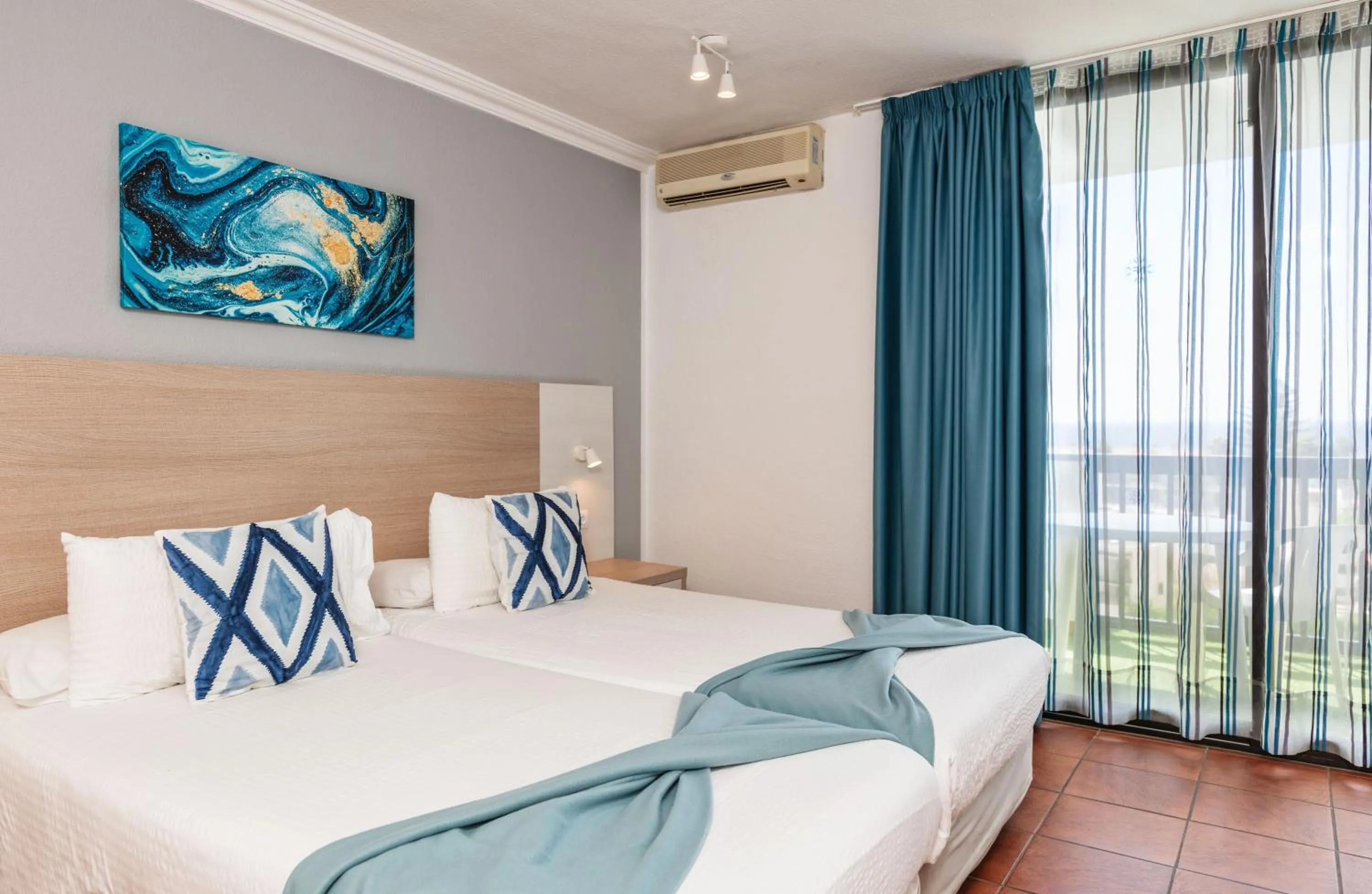 Bed in Hotel New Folías