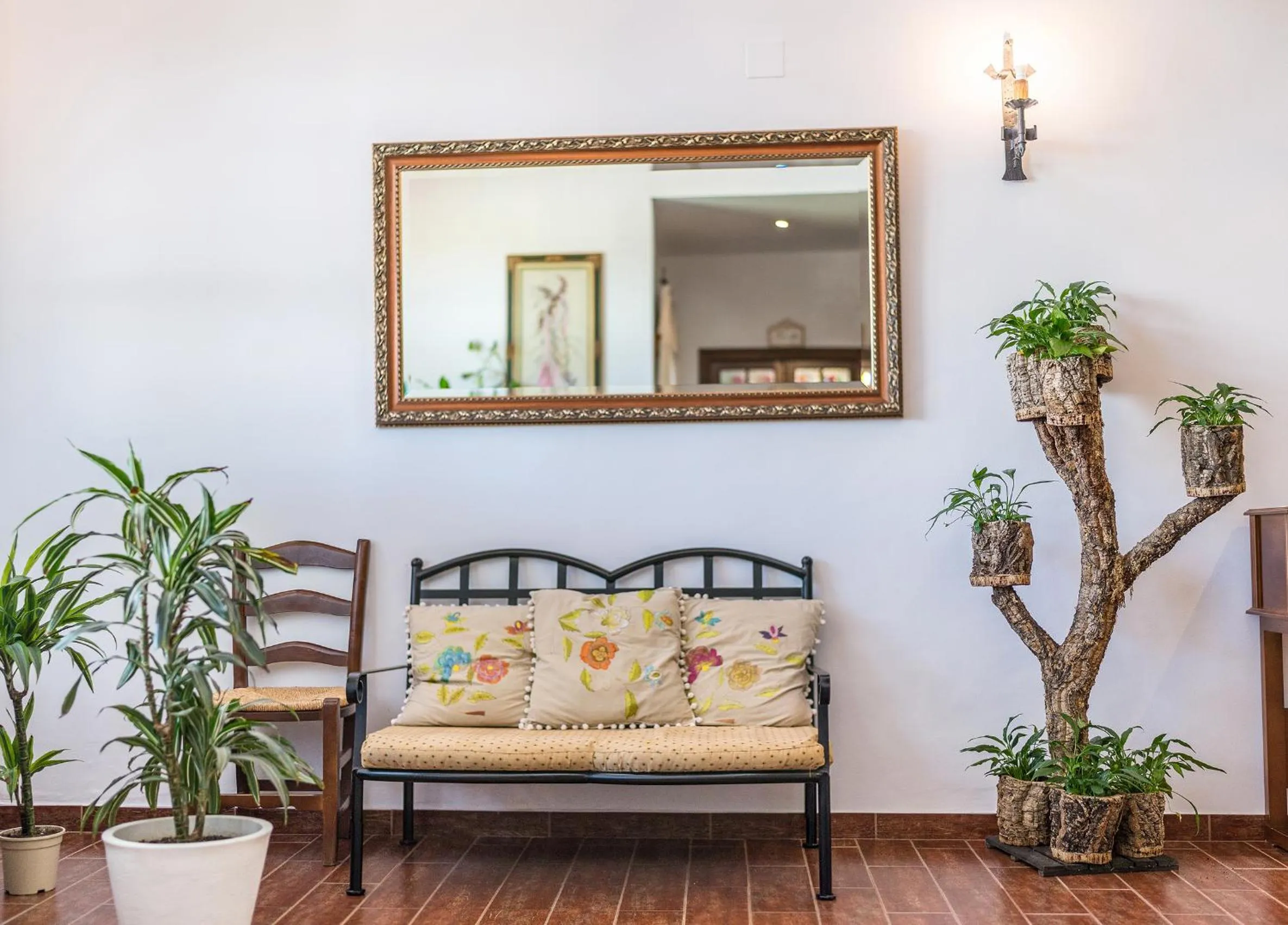 Lobby or reception in Cortijo De Tajar