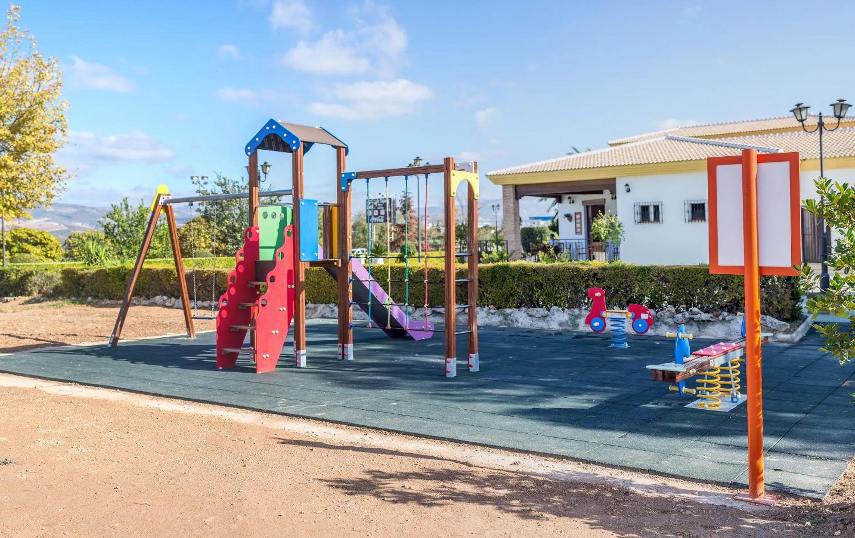 Children play ground in Cortijo De Tajar