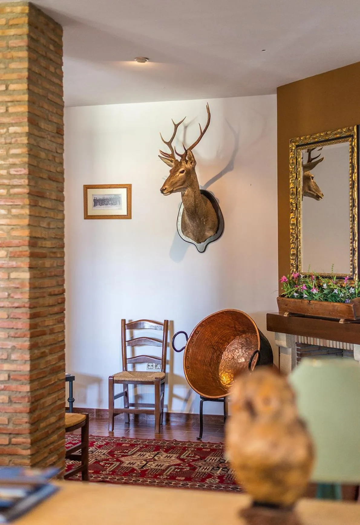 Lobby or reception in Cortijo De Tajar