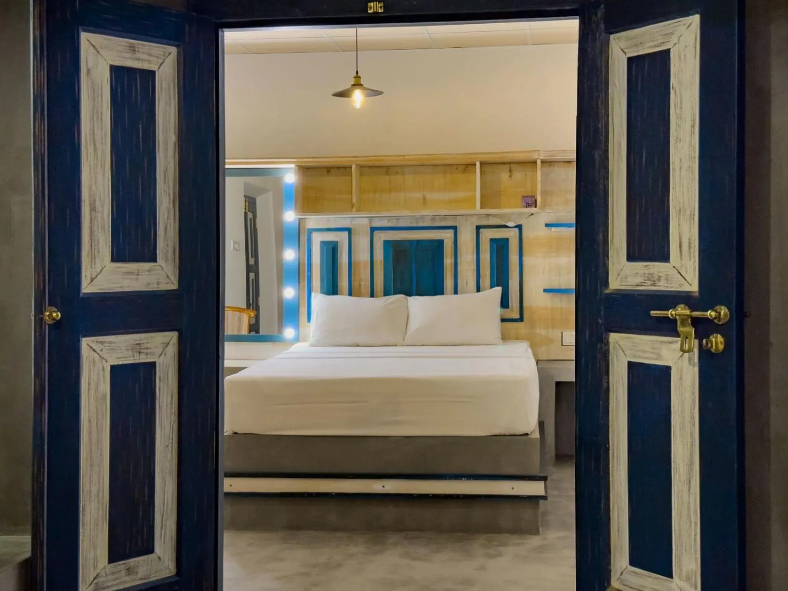 Bed in Ivy Cottage Ahangama