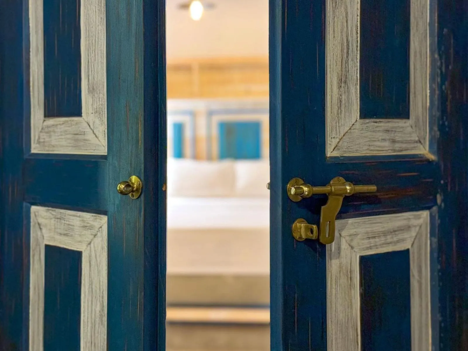 Bed in Ivy Cottage Ahangama