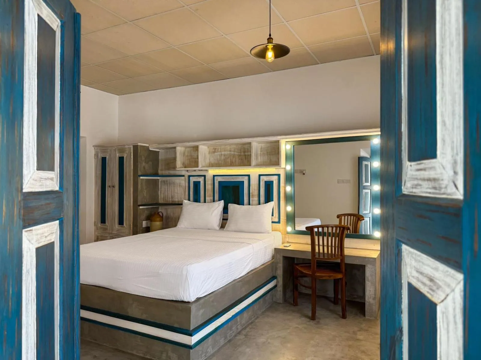 Bed in Ivy Cottage Ahangama