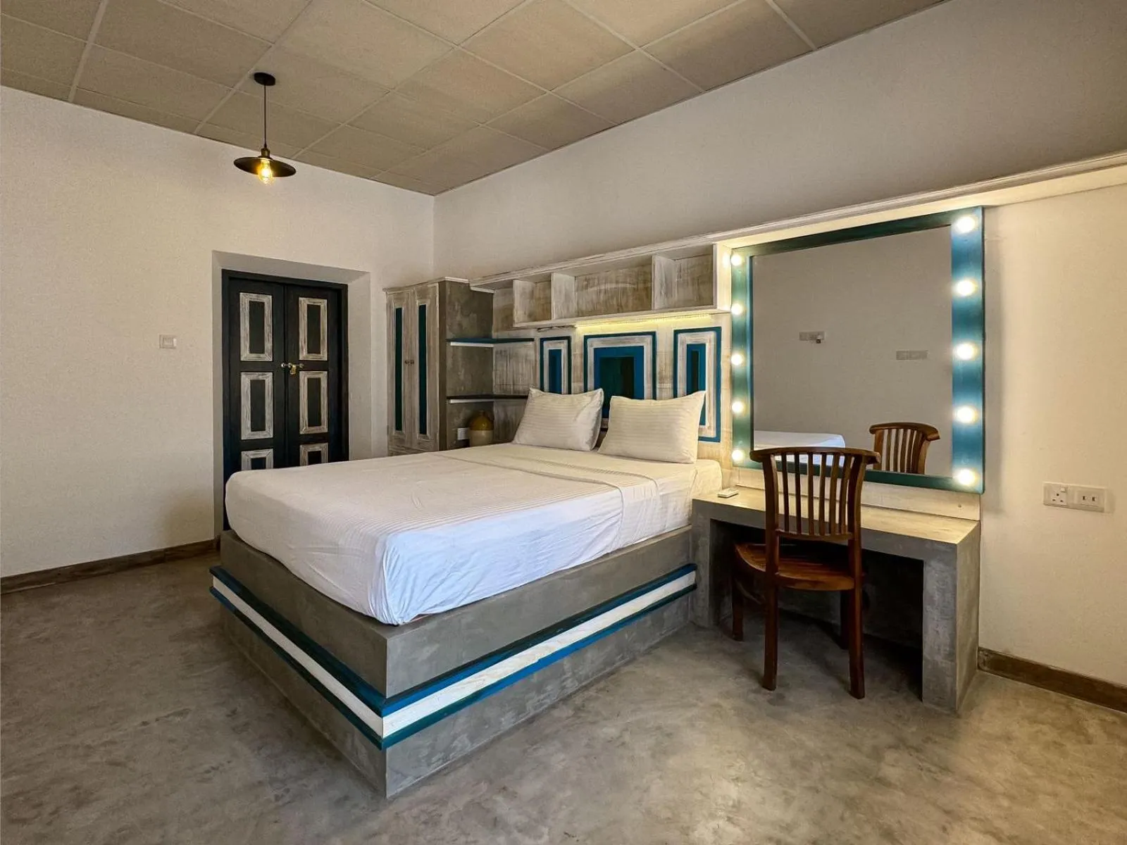 Bed in Ivy Cottage Ahangama