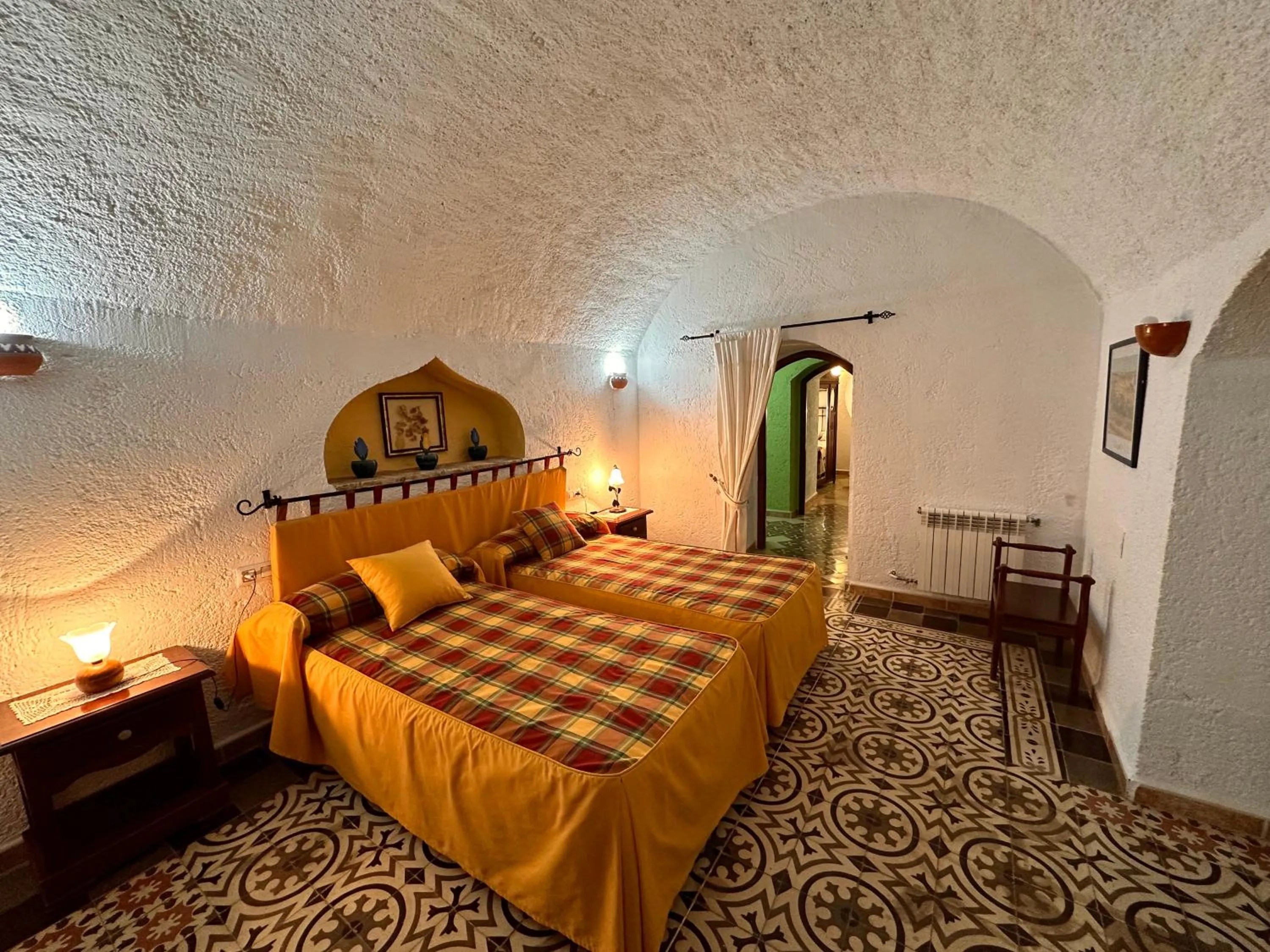 Bedroom, Bed in Cuevas La Granja
