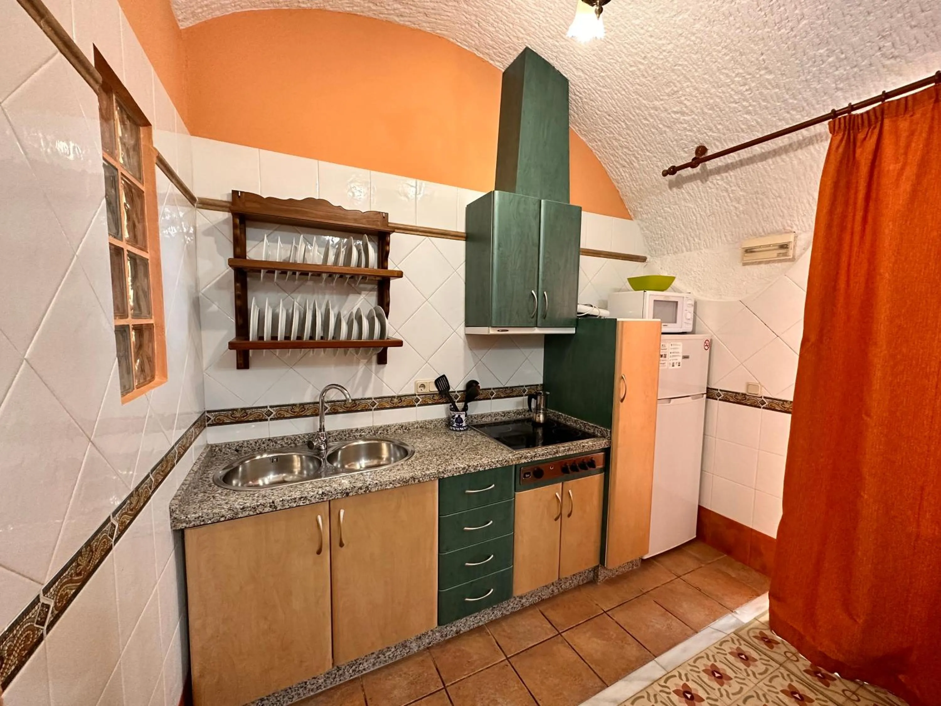 Kitchen or kitchenette in Cuevas La Granja