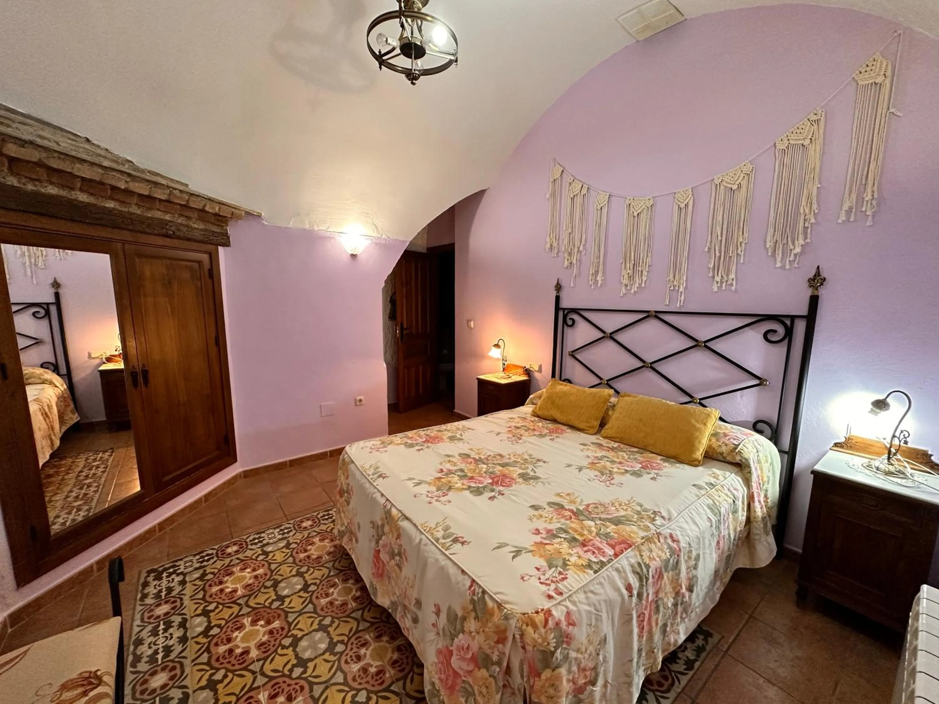 Bed in Cuevas La Granja