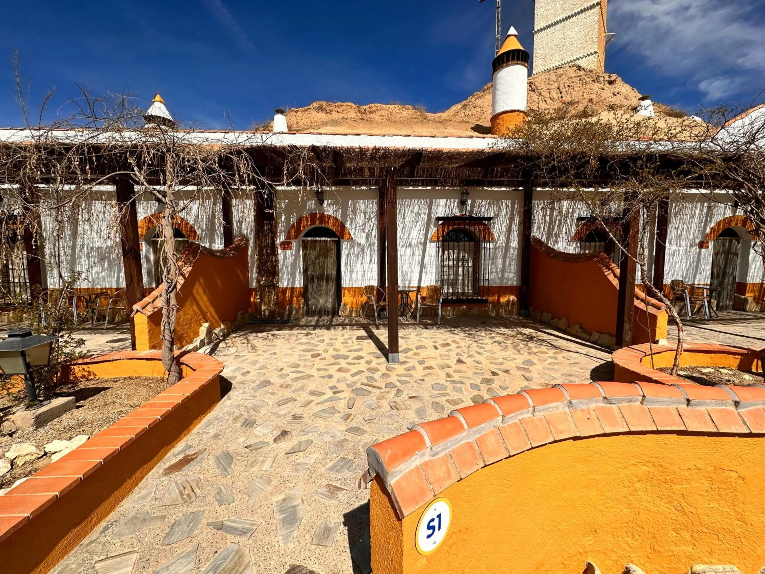 Patio in Cuevas La Granja
